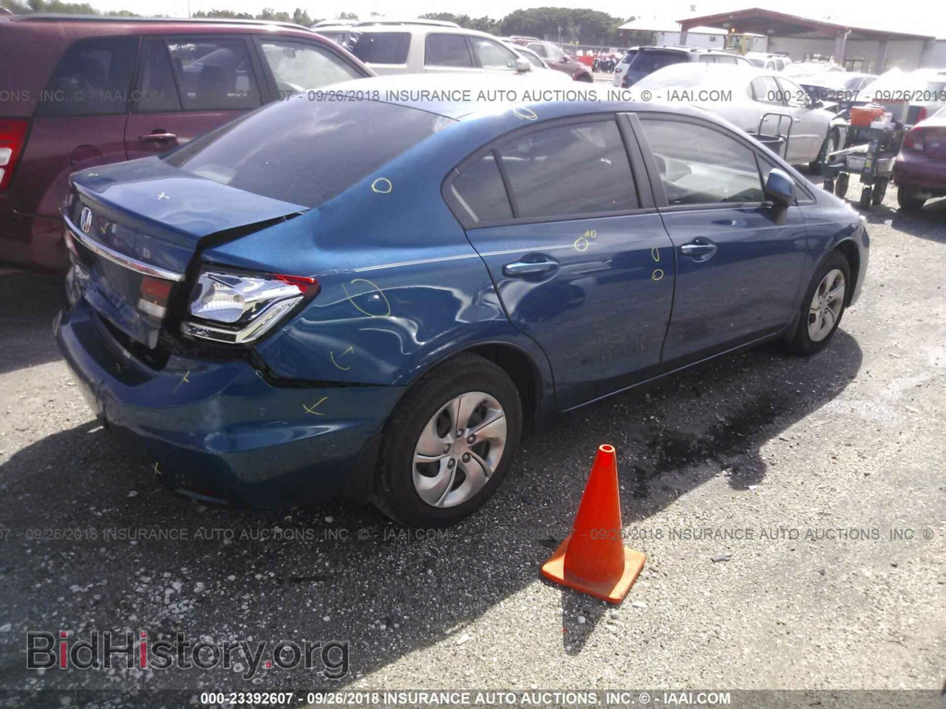 2013 Honda Civic - VIN: 19XFB2F50DE096258 - Фото 4