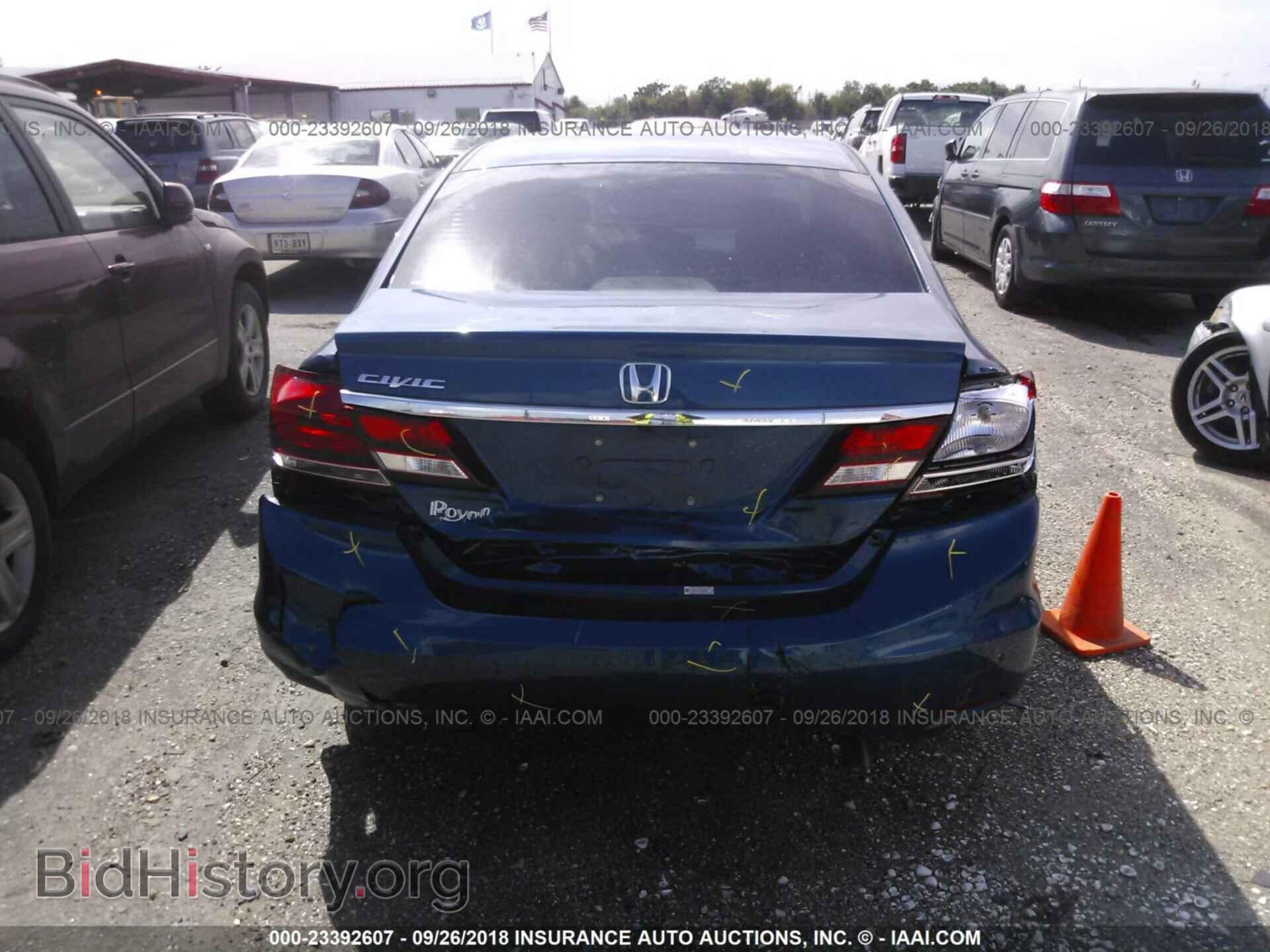 2013 Honda Civic - VIN: 19XFB2F50DE096258 - Фото 6