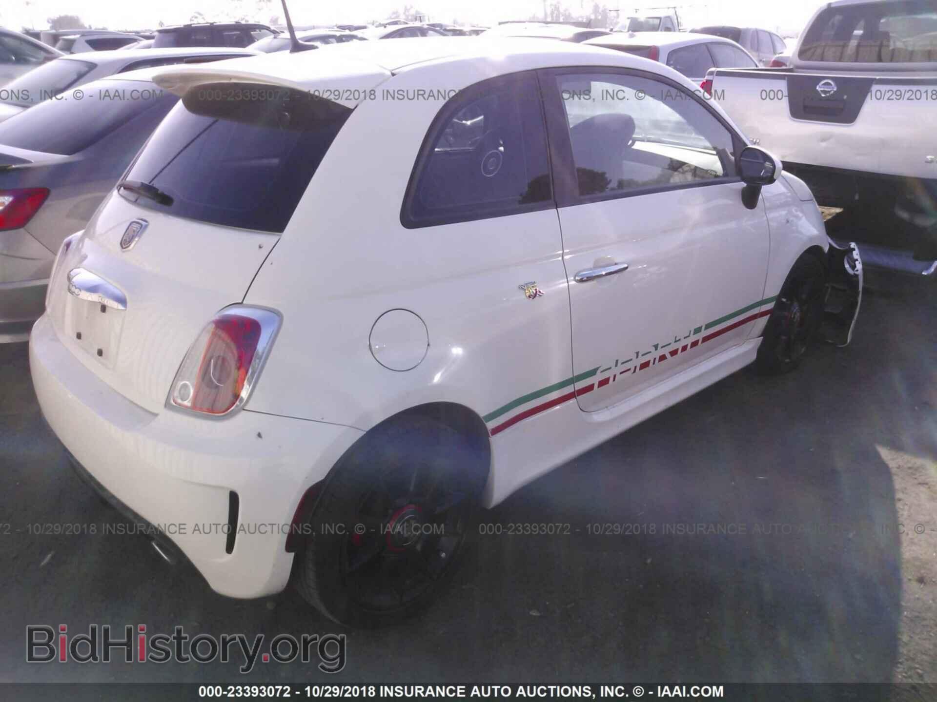 2013 Fiat 500 - VIN: 3C3CFFFH2DT552396 - Фото 4