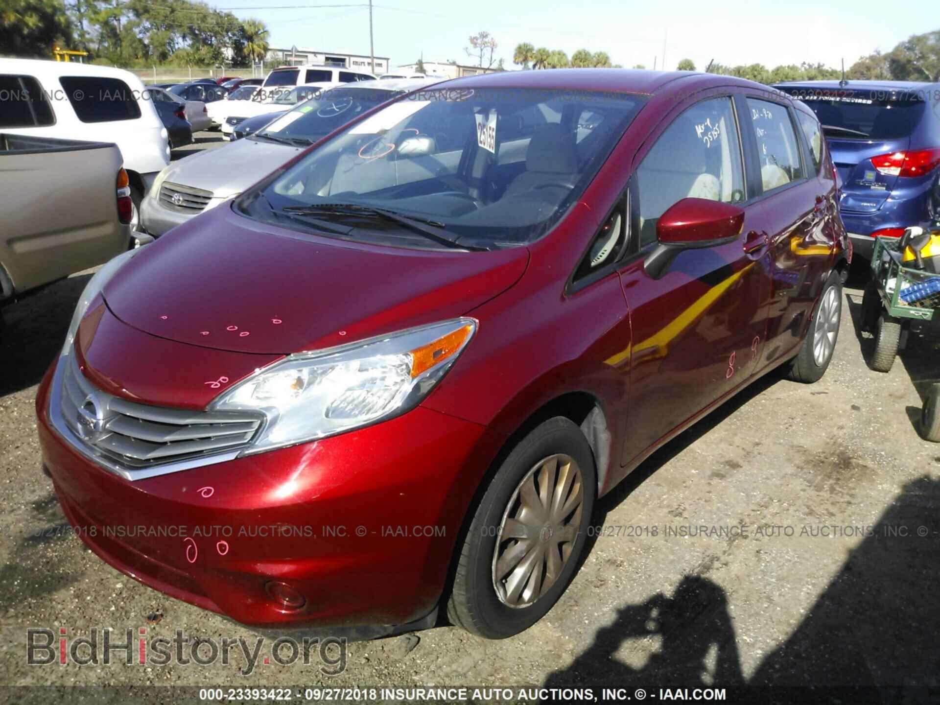 2016 Nissan Versa note - VIN: 3N1CE2CP5GL380648 - Фото 2