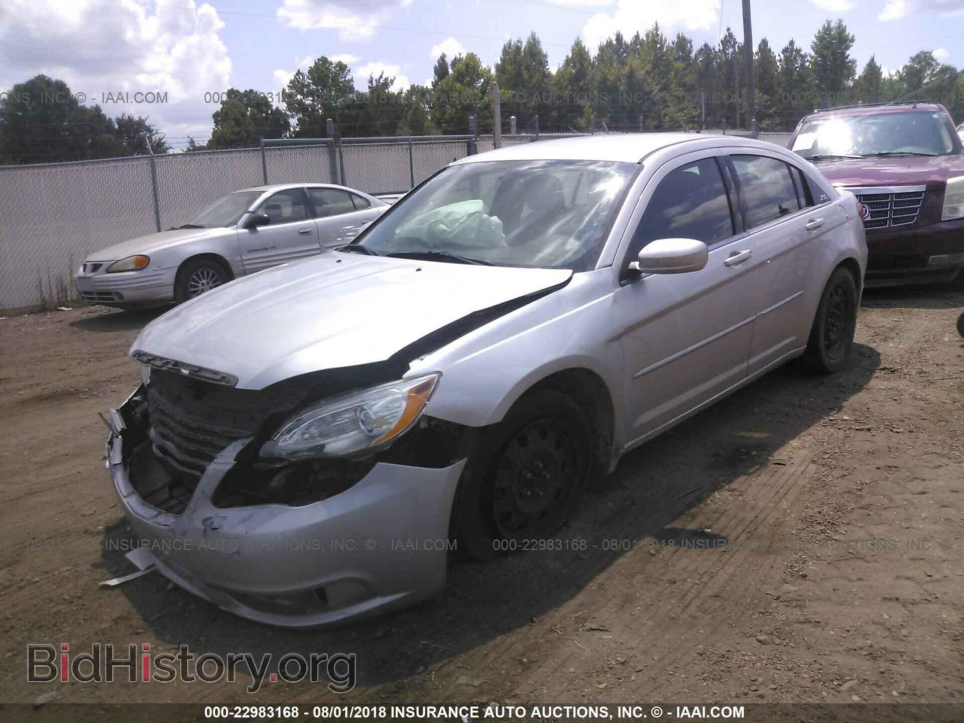 2012 CHRYSLER 200 - VIN: 1C3CCBAB0CN191768 - Фото 2