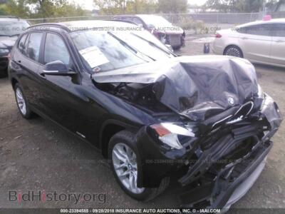 2015 BMW X1, black — VIN WBAVL1C55FVY40262, IAAI