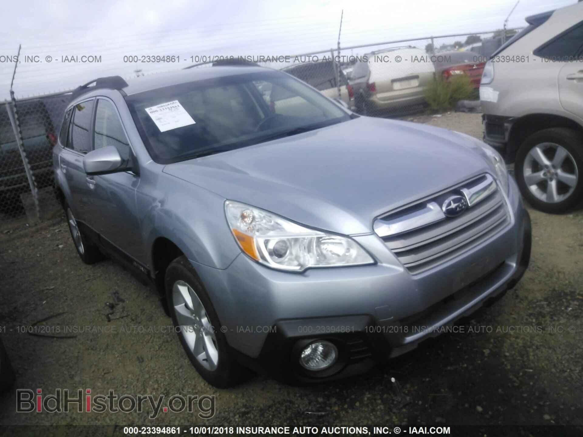 Фотография 4S4BRBCC7E3234007 - Subaru Outback 2014