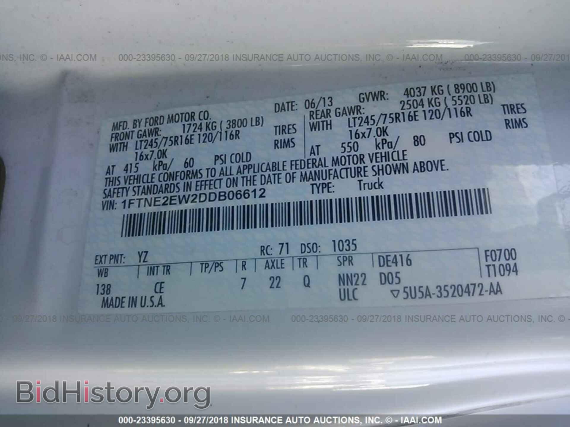2013 Ford Econoline - VIN: 1FTNE2EW2DDB06612 - Photo 9