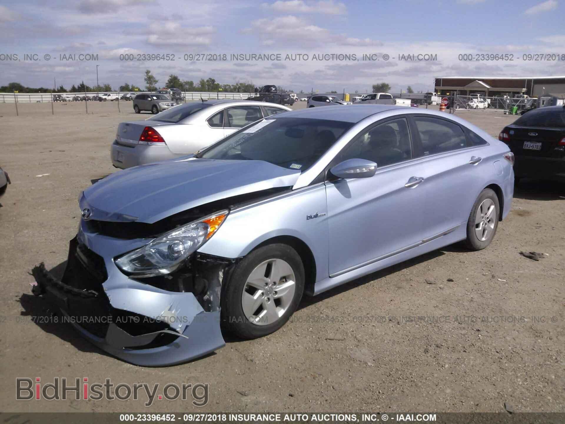 2012 Hyundai Sonata - VIN: KMHEC4A45CA058279 - Фото 2
