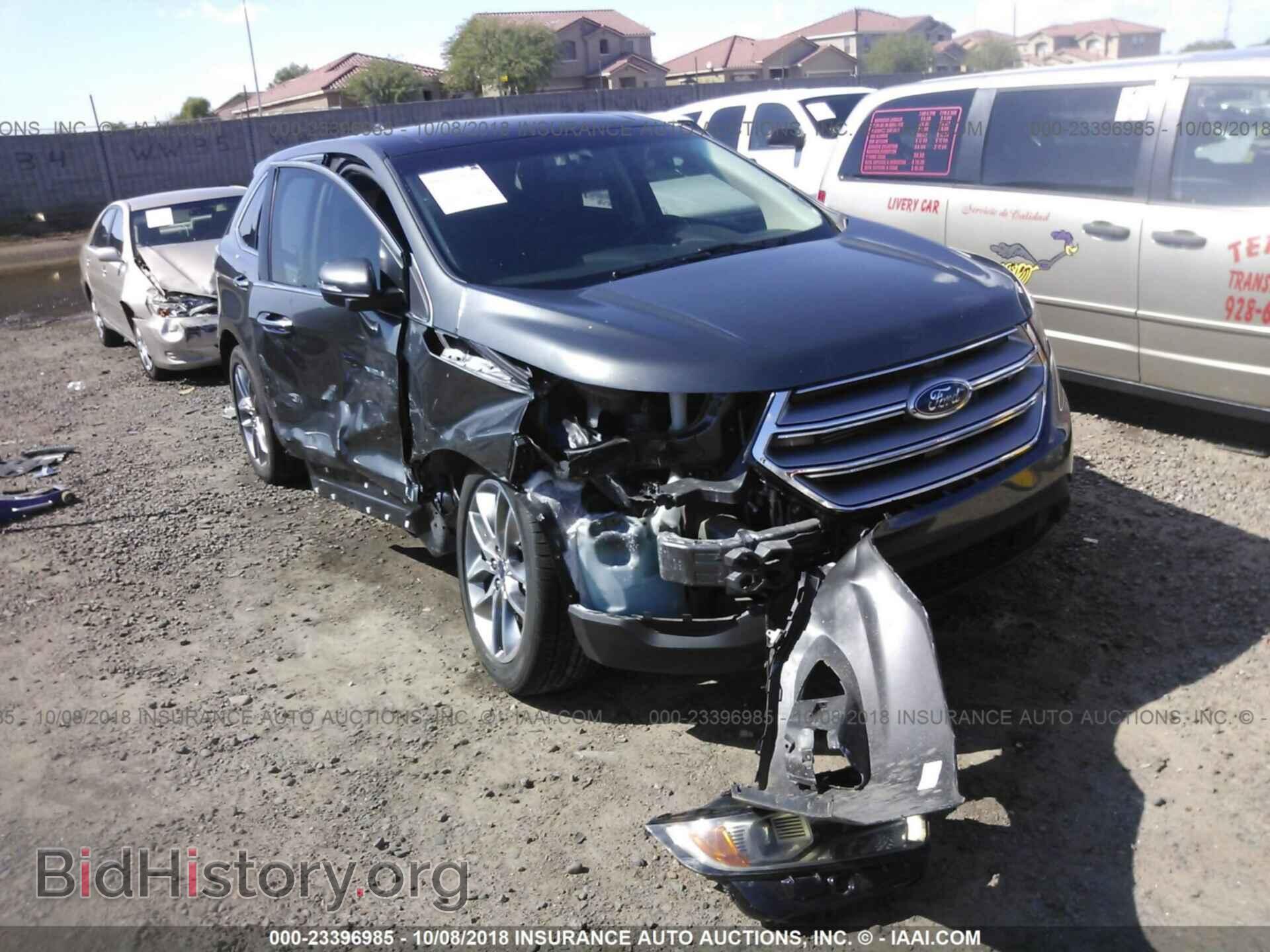 Фотография 2FMTK3K86FBC32973 - Ford Edge 2015
