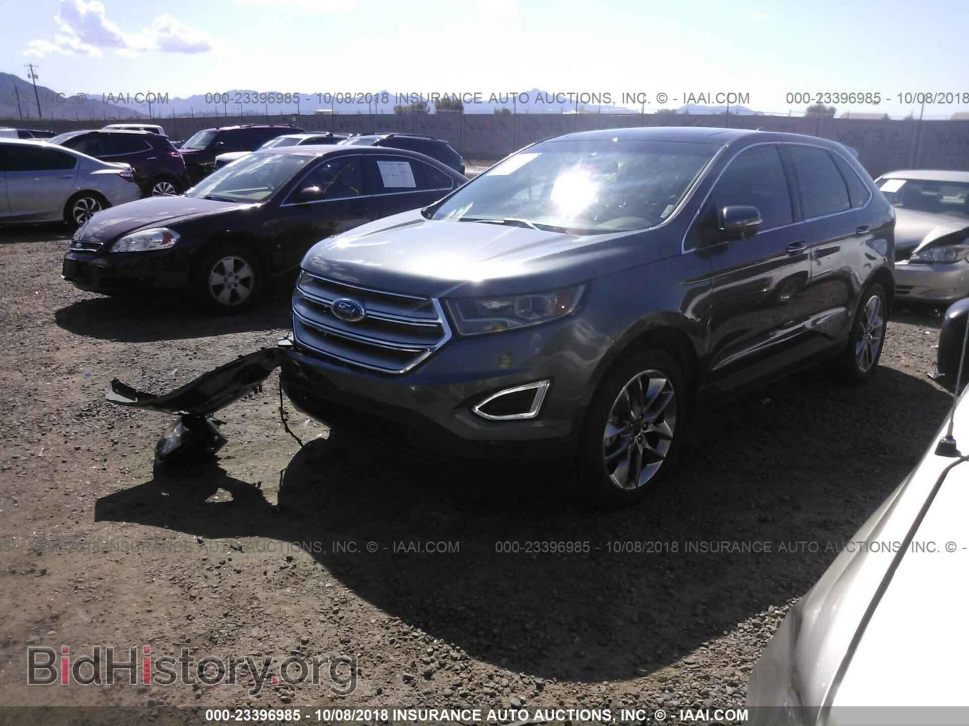 2015 Ford Edge - VIN: 2FMTK3K86FBC32973 - Фото 2