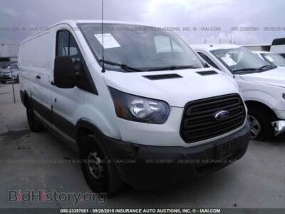 2018 Ford TRANSIT, белый — VIN 1FTYR1ZM2JKA01614, IAAI