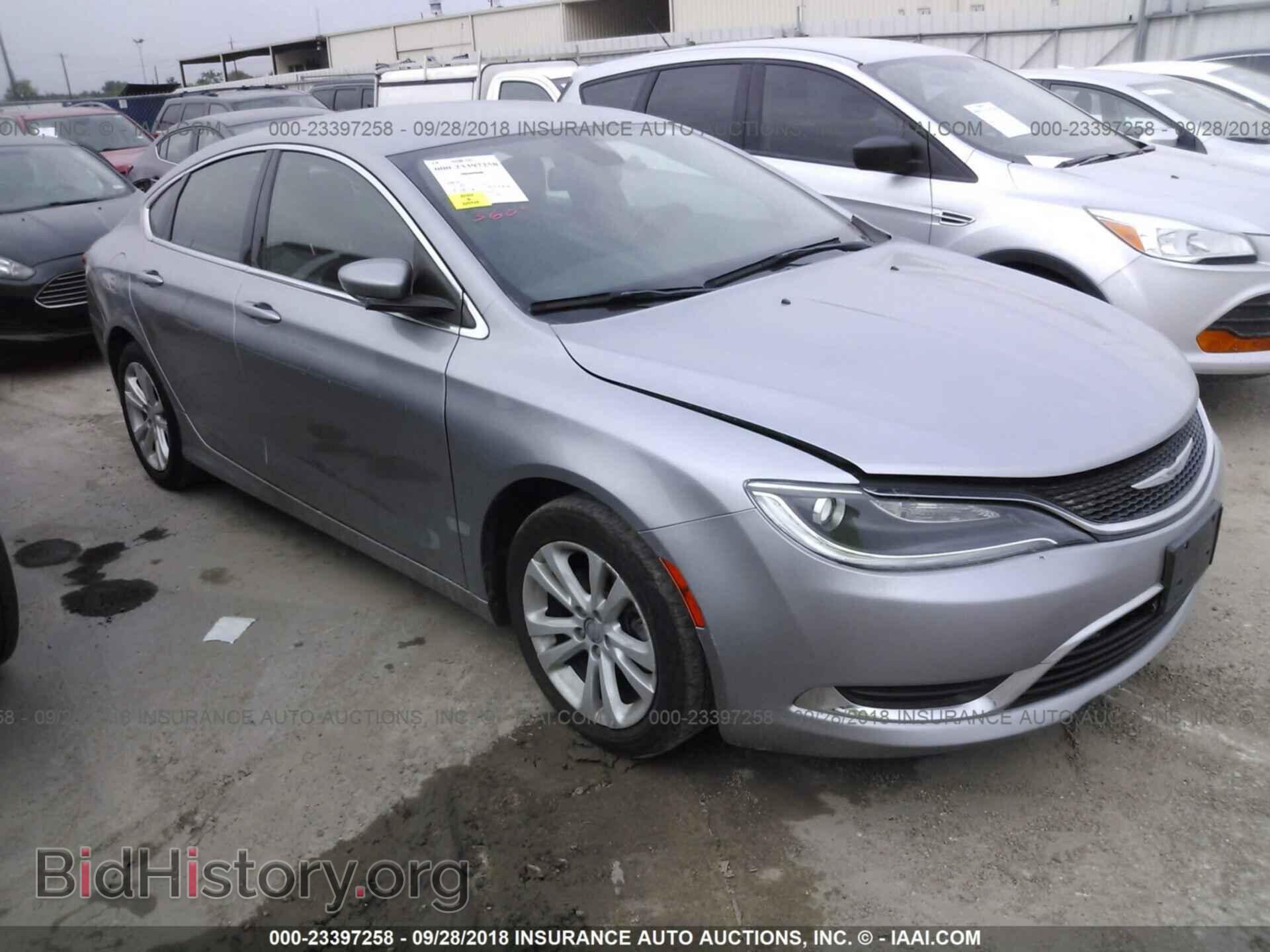 Фотография 1C3CCCAB2FN590501 - Chrysler 200 2015