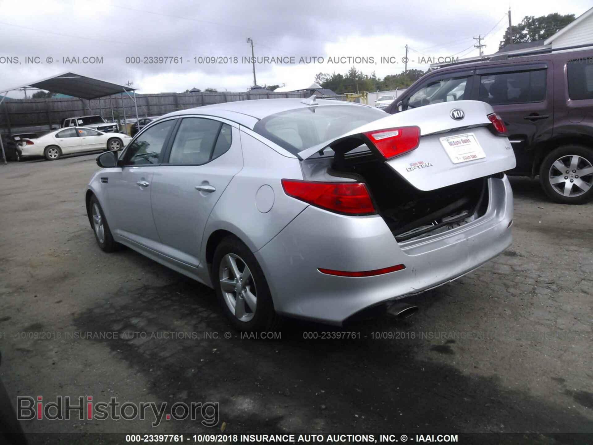 2014 Kia Optima - VIN: 5XXGM4A76EG299635 - Фото 3