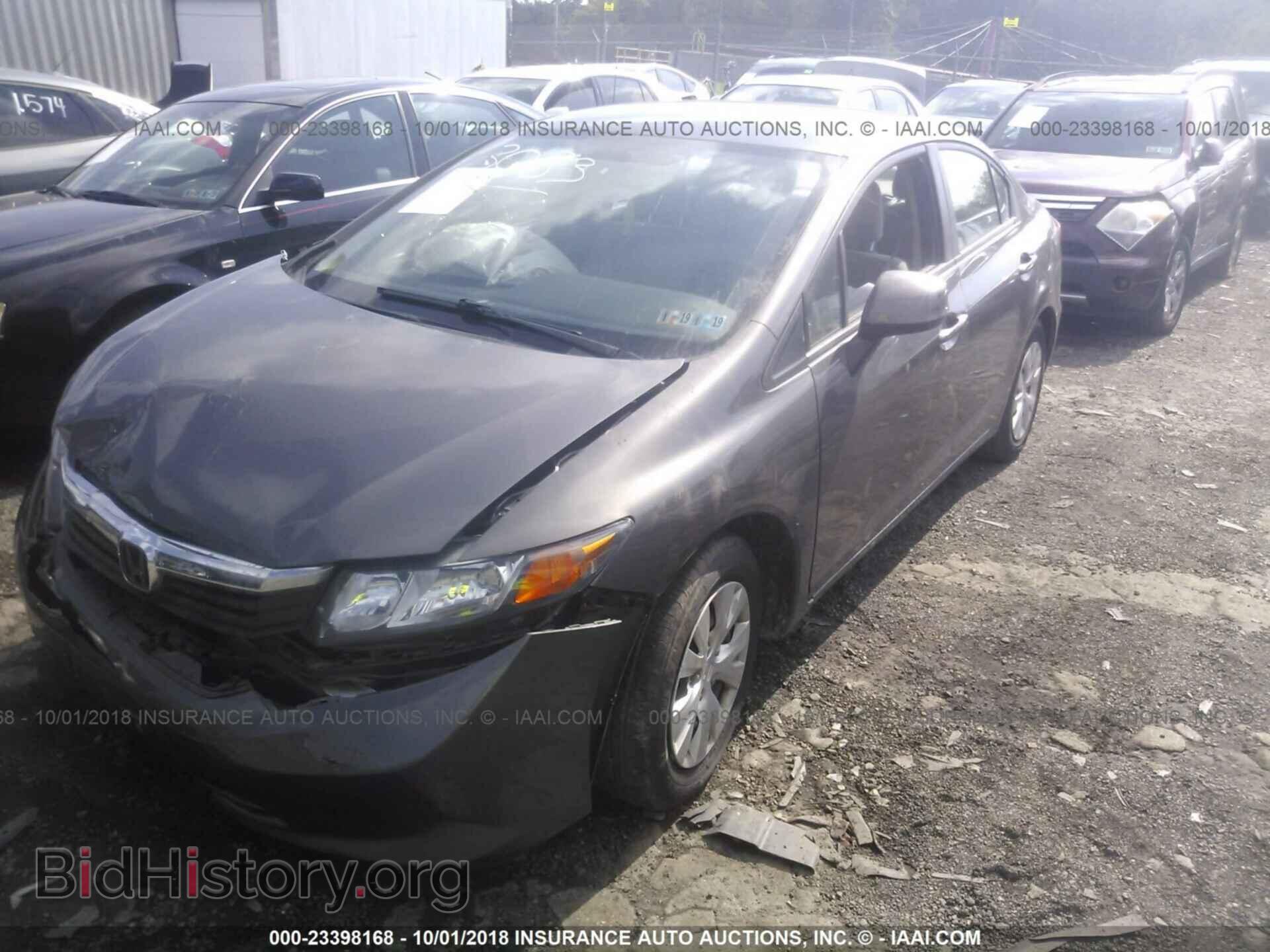 2012 Honda Civic - VIN: 19XFB2F56CE367094 - Photo 2
