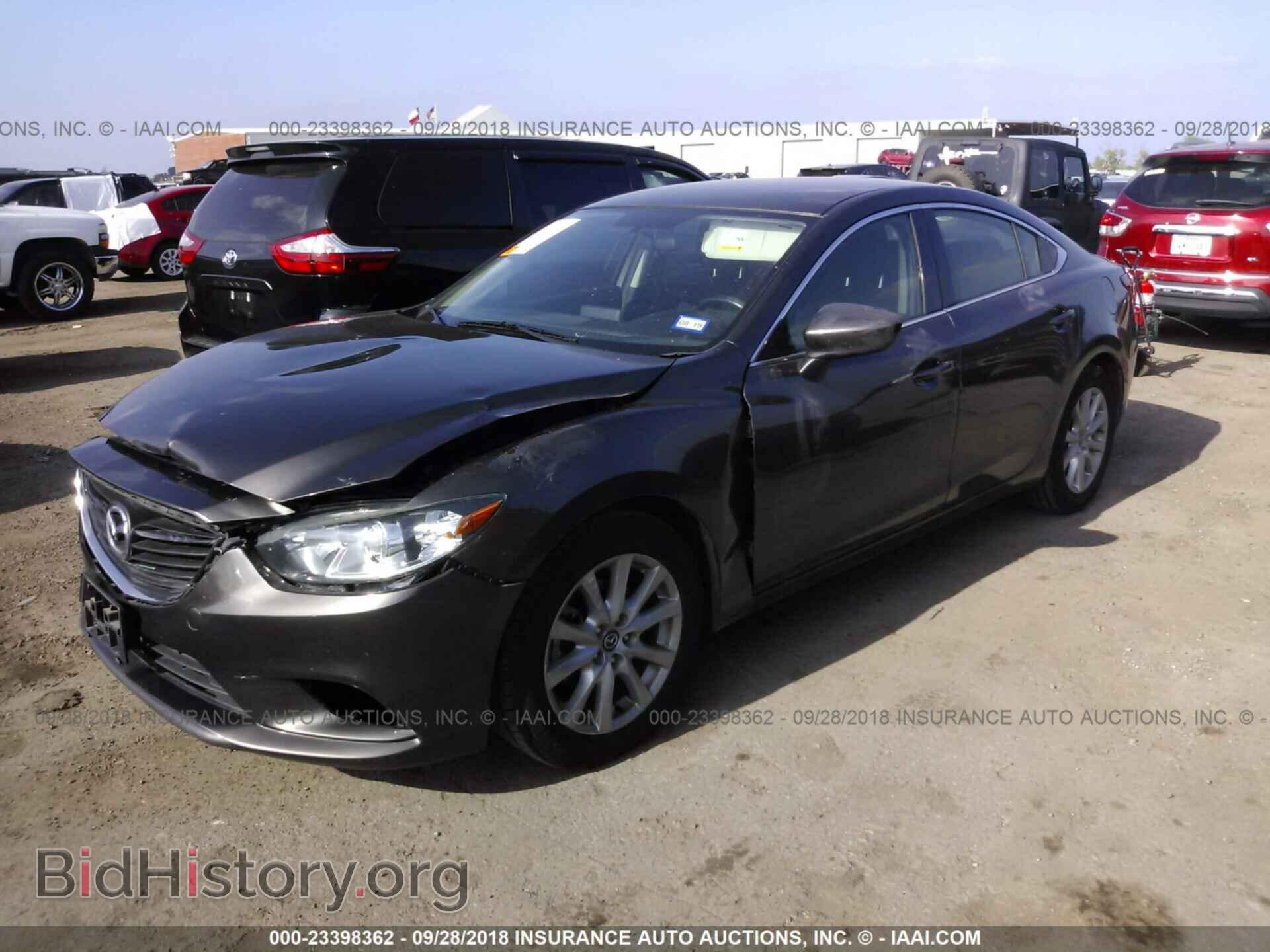 2016 Mazda 6 - VIN: JM1GJ1U53G1426566 - Фото 2
