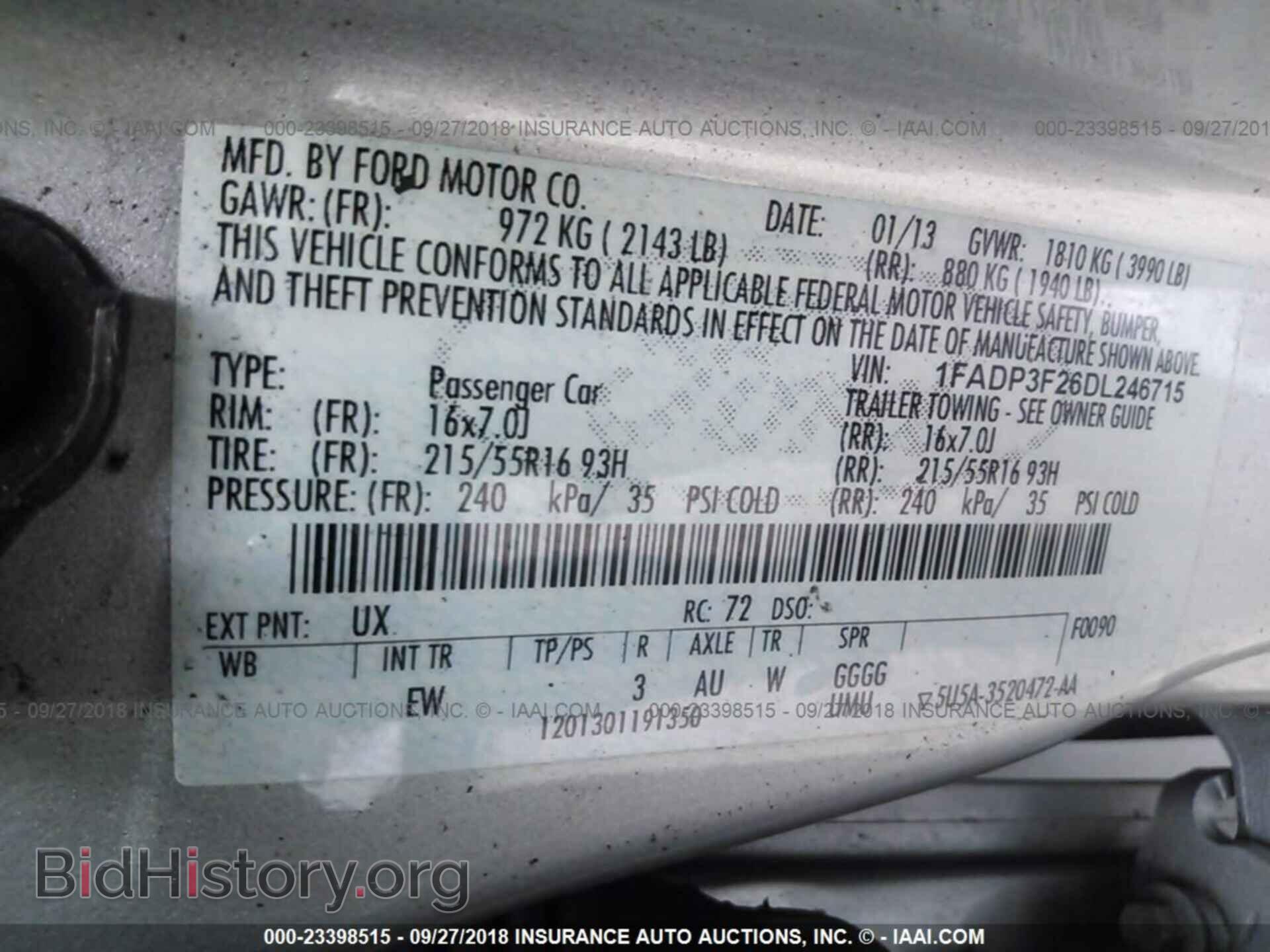 2013 Ford Focus - VIN: 1FADP3F26DL246715 - Photo 9