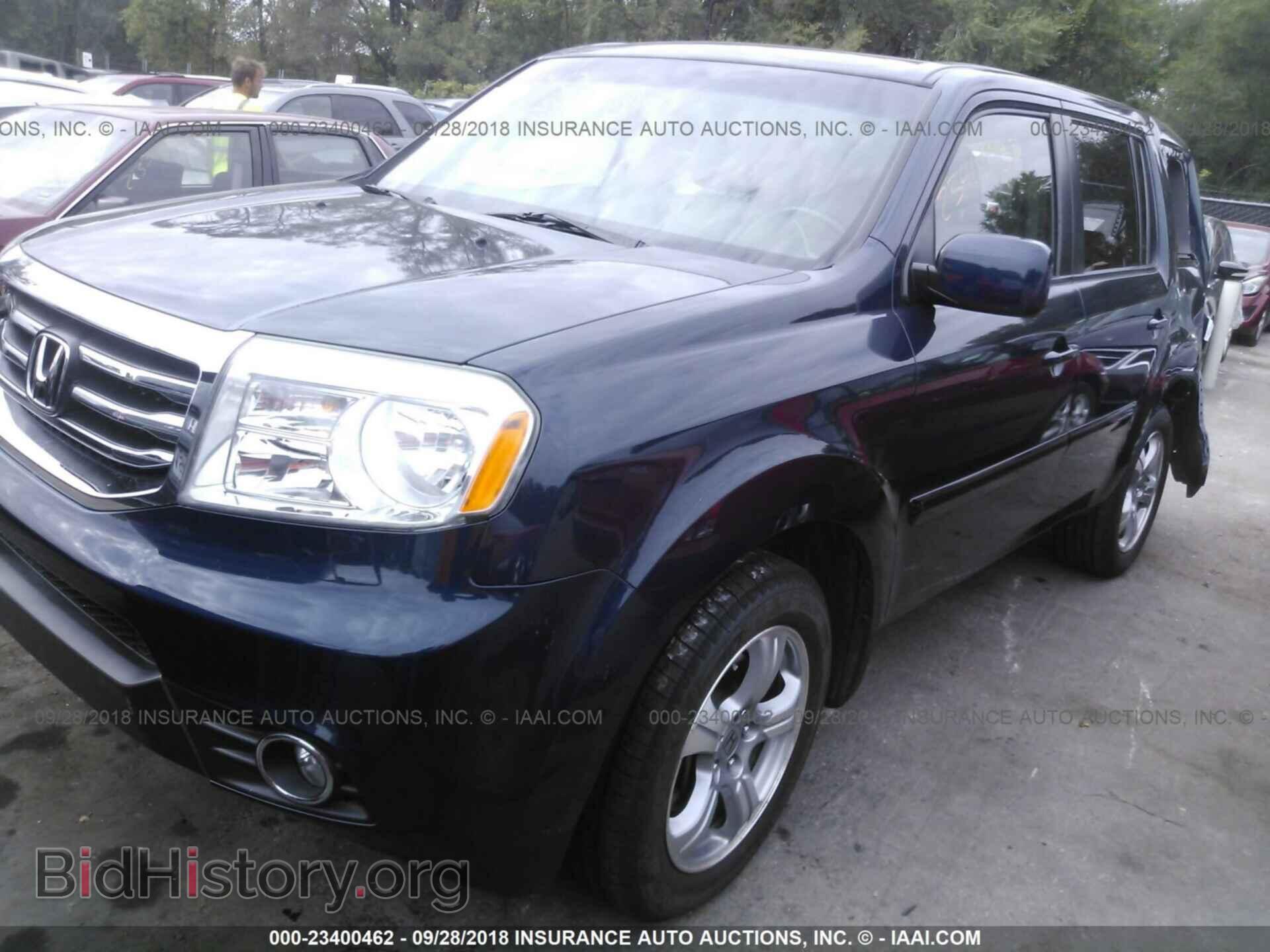 2012 Honda Pilot - VIN: 5FNYF4H57CB038355 - Фото 2