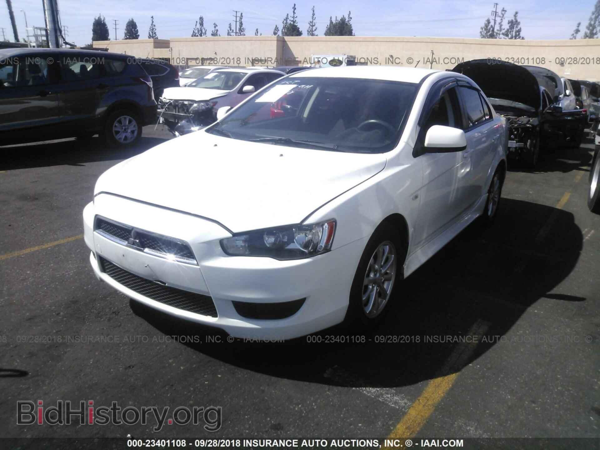 2012 Mitsubishi Lancer - VIN: JA32U2FU2CU010530 - Фото 2