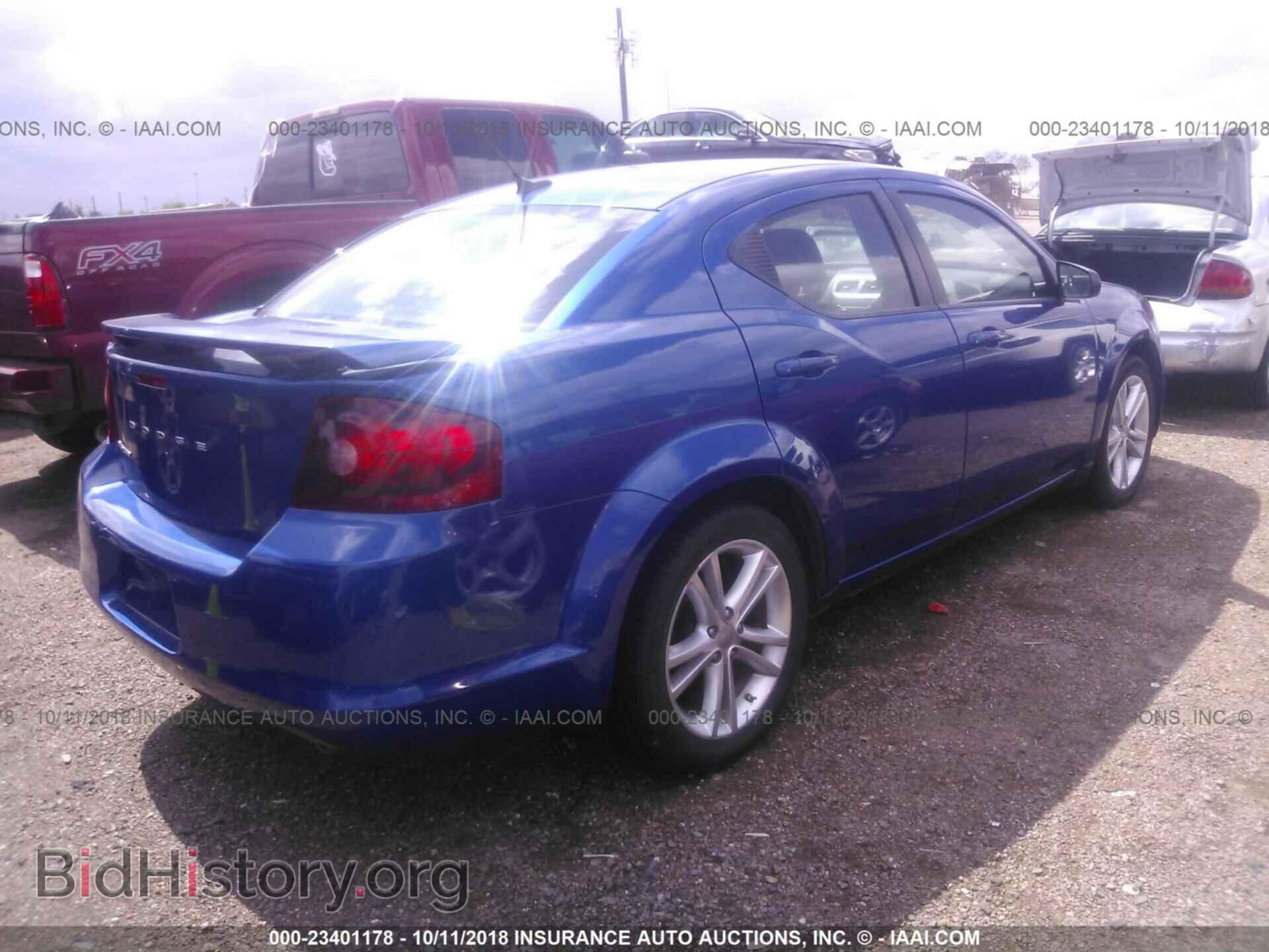 2012 Dodge Avenger - VIN: 1C3CDZAG3CN280736 - Фото 4