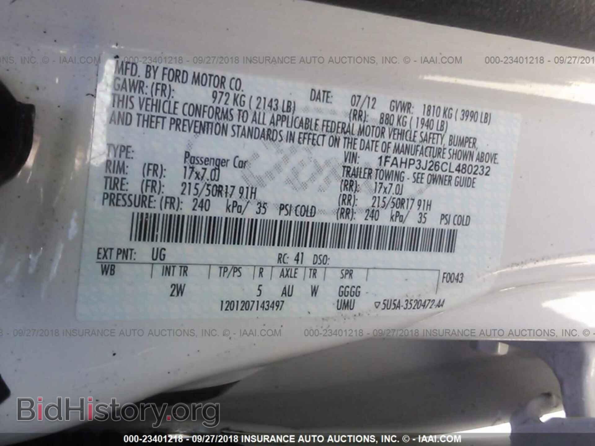 2012 Ford Focus - VIN: 1FAHP3J26CL480232 - Photo 9