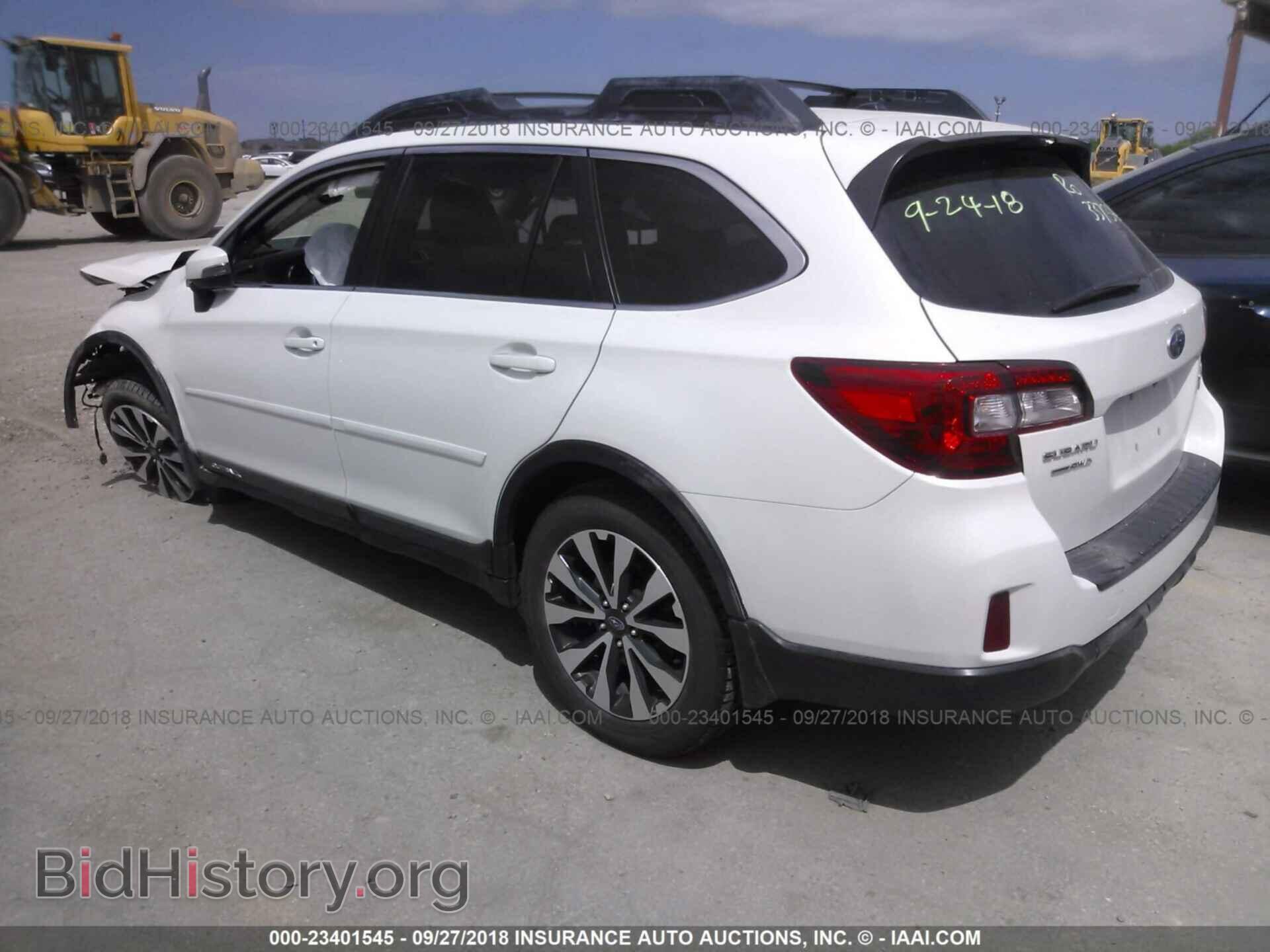 2015 Subaru Outback - VIN: 4S4BSENC0F3260713 - Фото 3