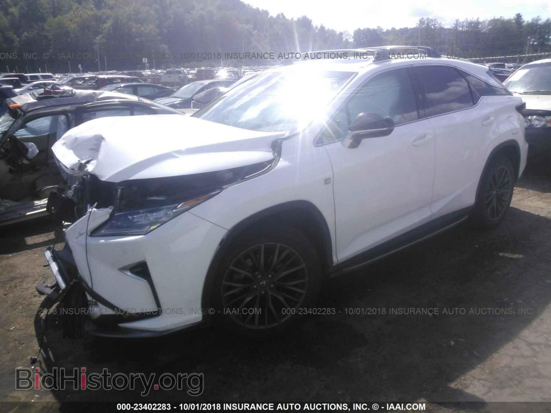 2017 LEXUS RX - VIN: 2T2BZMCA6HC096076 - Фото 2