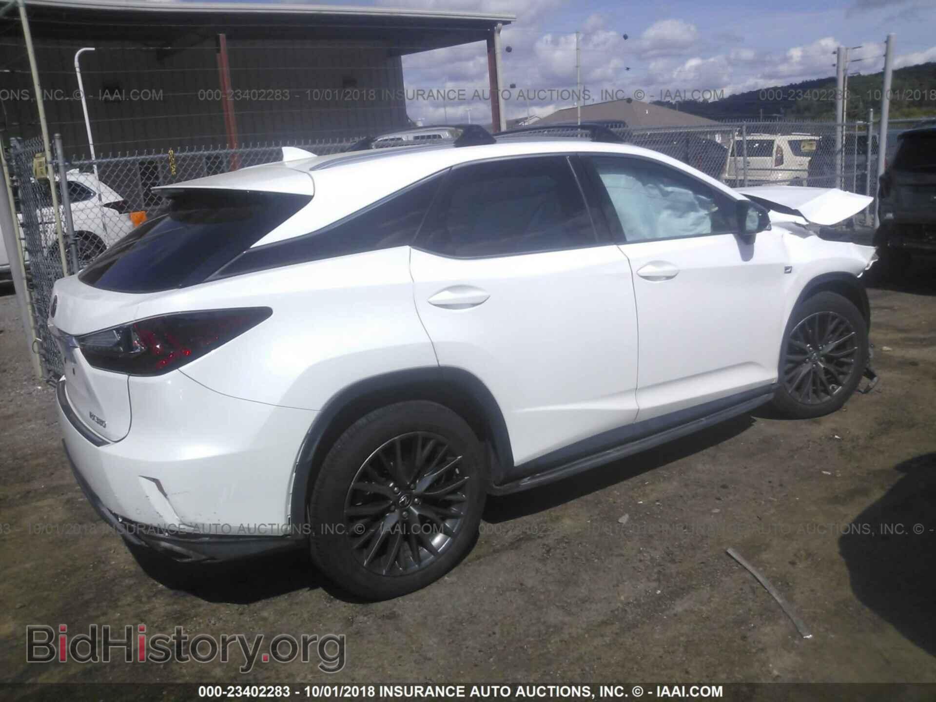 2017 LEXUS RX - VIN: 2T2BZMCA6HC096076 - Фото 4