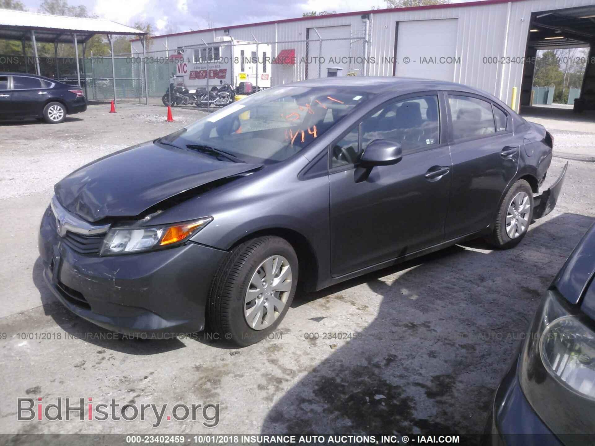2012 Honda Civic - VIN: 19XFB2F59CE388411 - Photo 2
