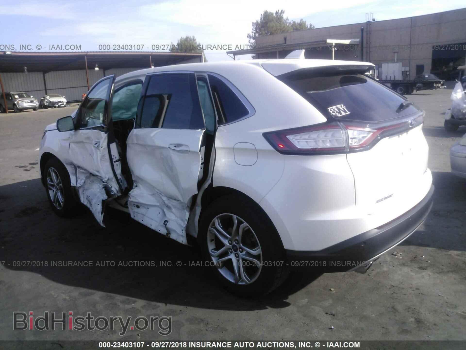 2016 Ford Edge - VIN: 2FMPK4K91GBB23693 - Фото 3