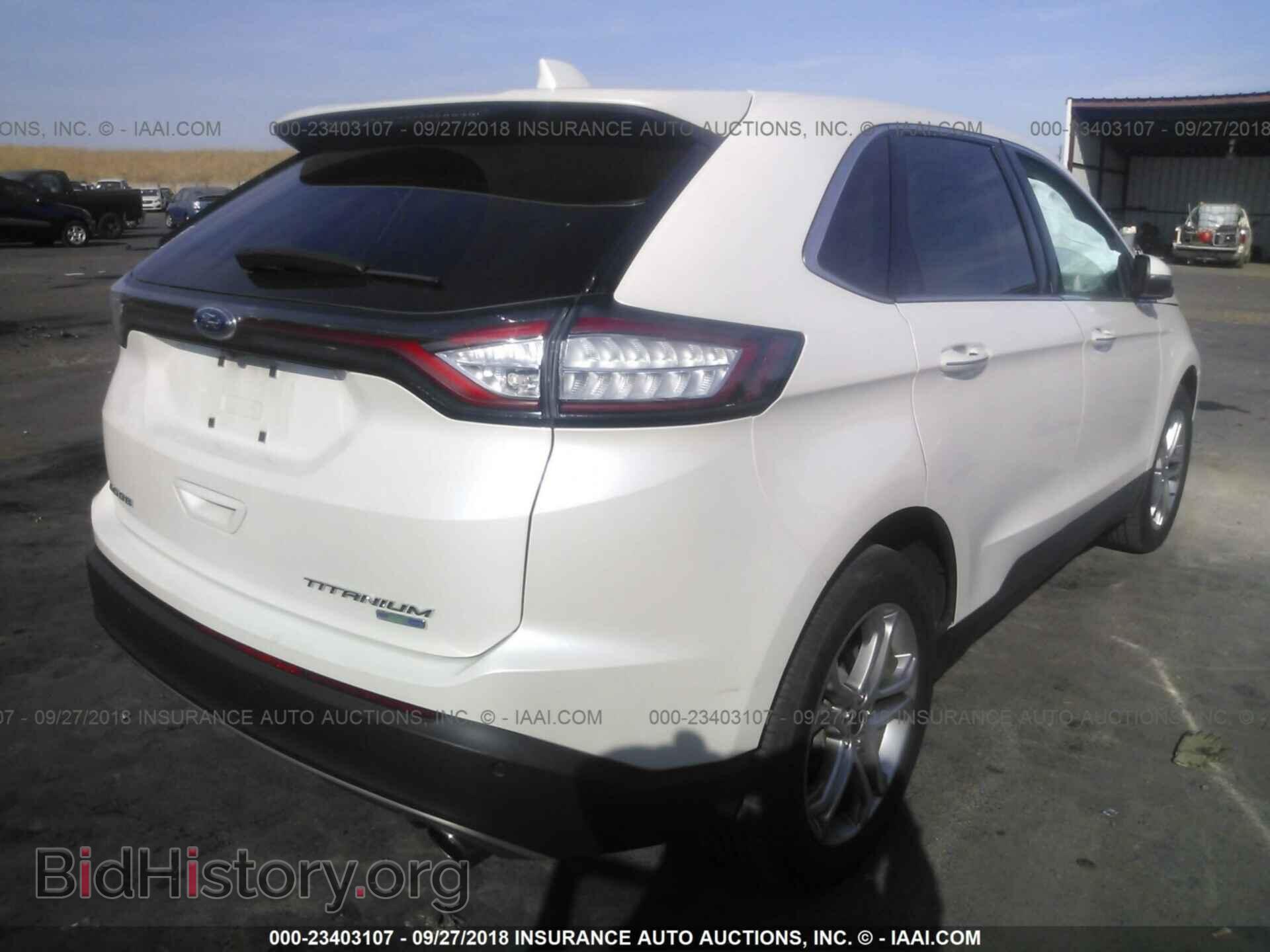 2016 Ford Edge - VIN: 2FMPK4K91GBB23693 - Фото 4