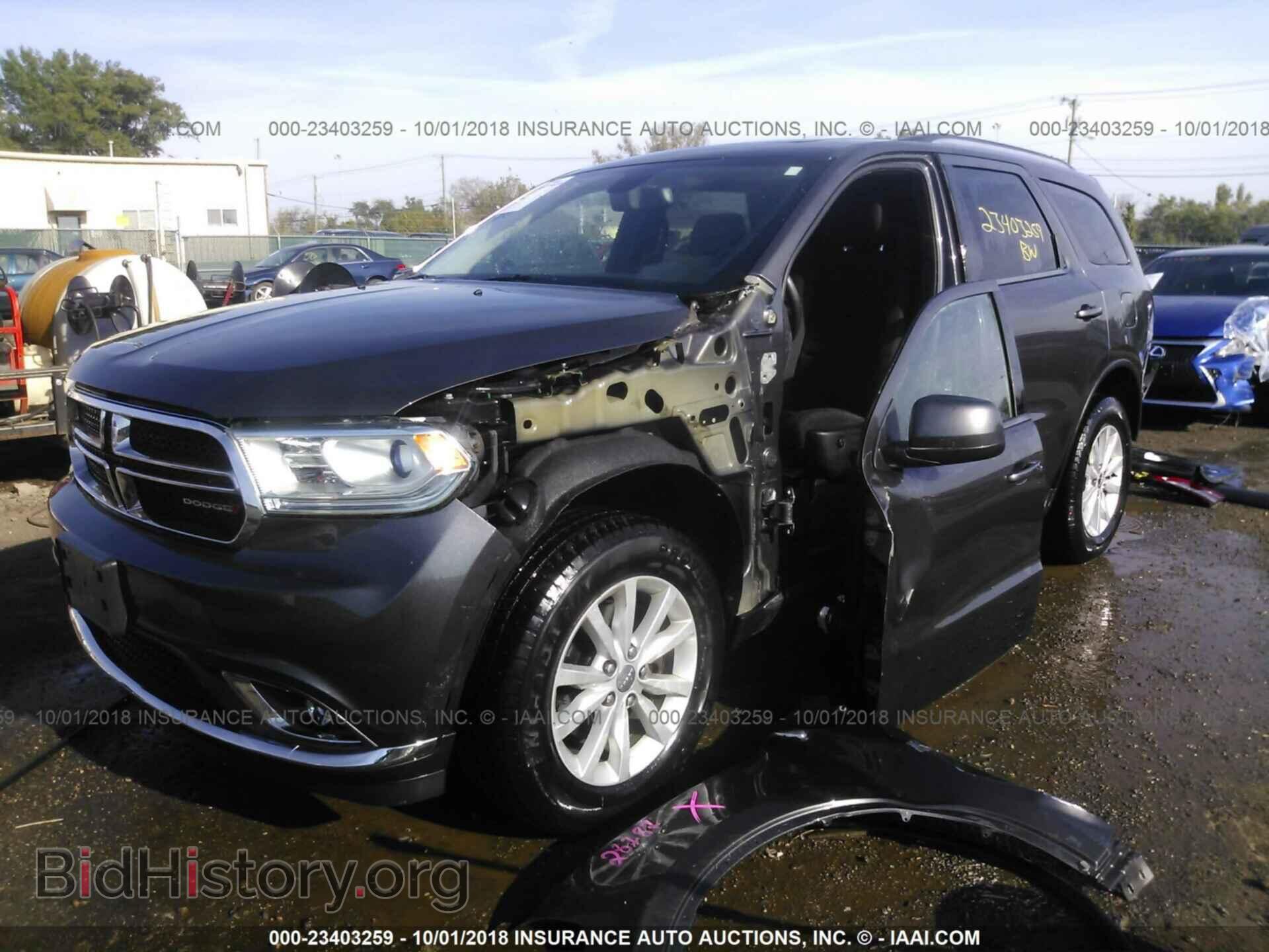 2015 DODGE DURANGO - VIN: 1C4RDJAG6FC881260 - Фото 2