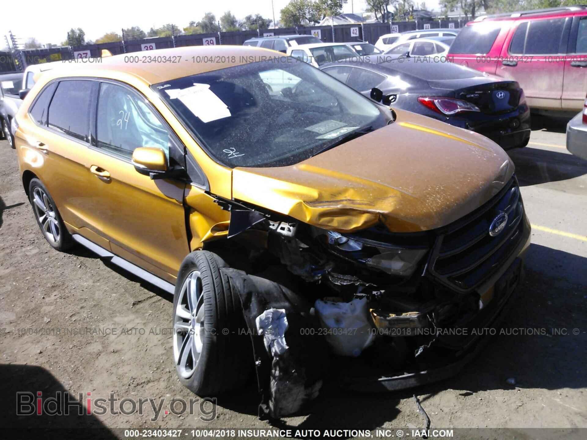 Фотография 2FMTK4AP9FBC35932 - Ford Edge 2015