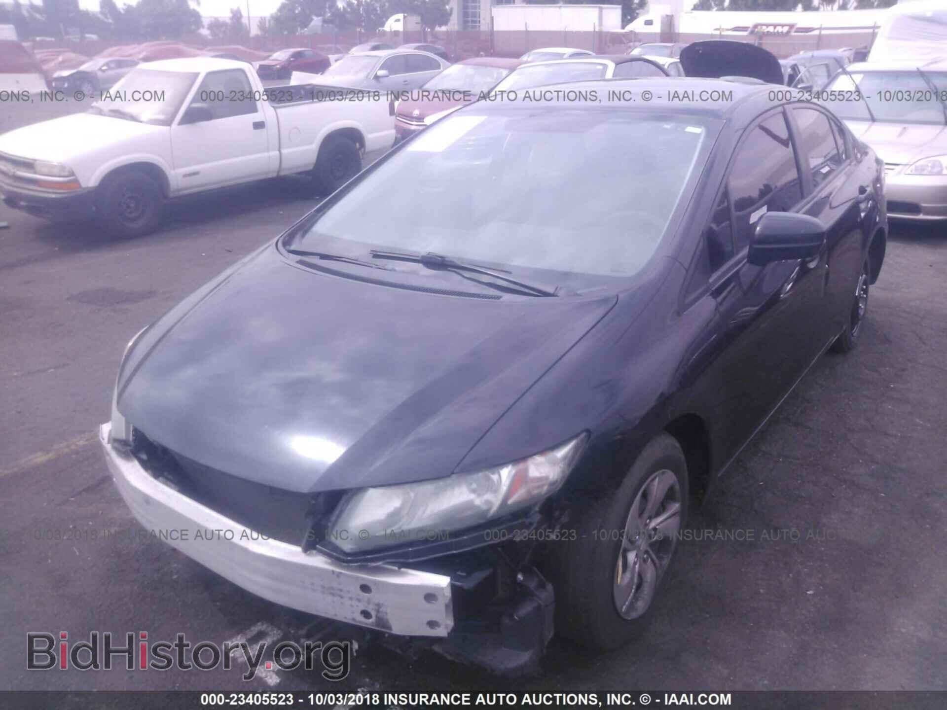 2014 Honda Civic - VIN: 19XFB2F5XEE225902 - Фото 2