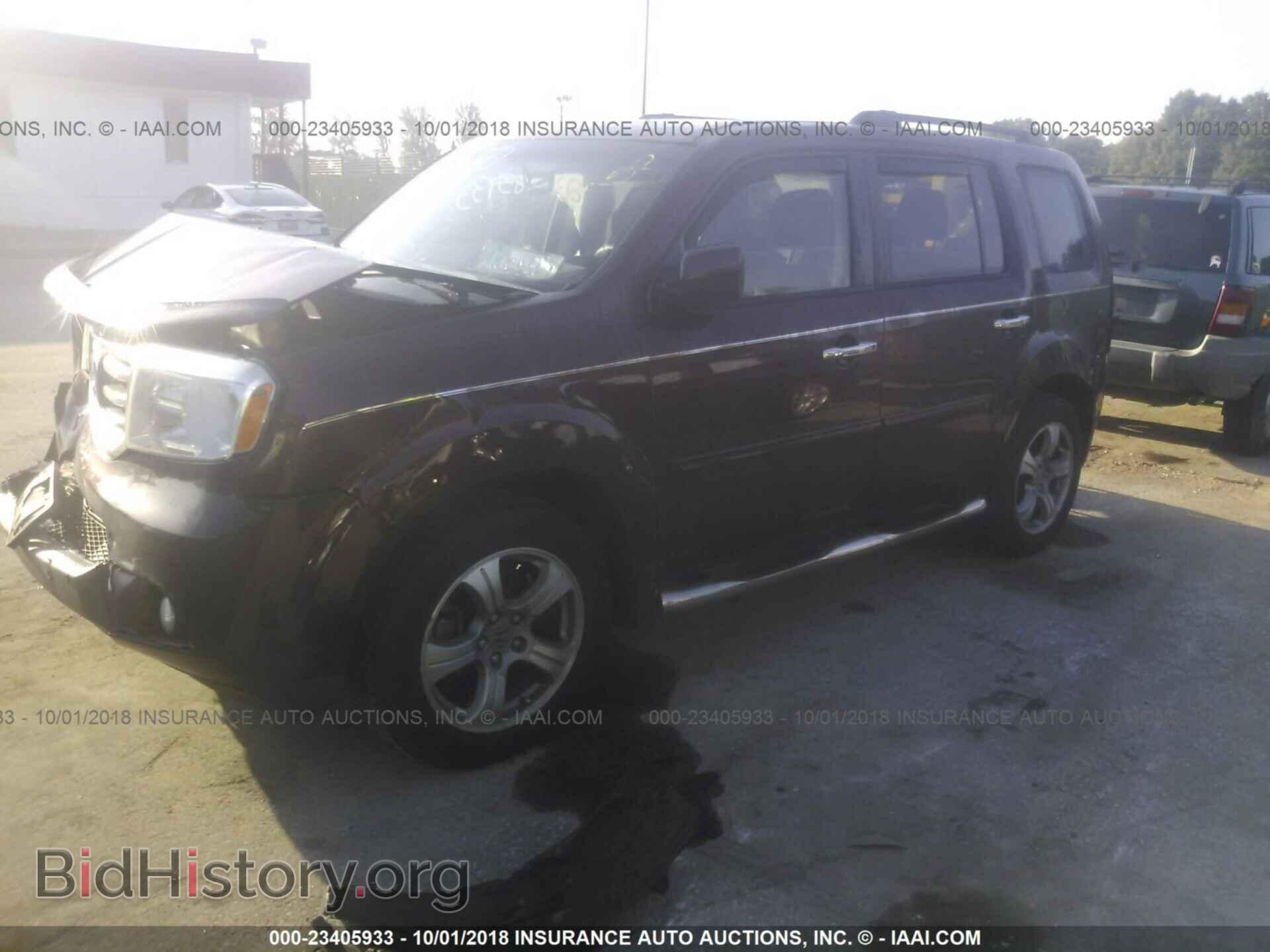 2012 HONDA PILOT - VIN: 5FNYF4H74CB060377 - Photo 2