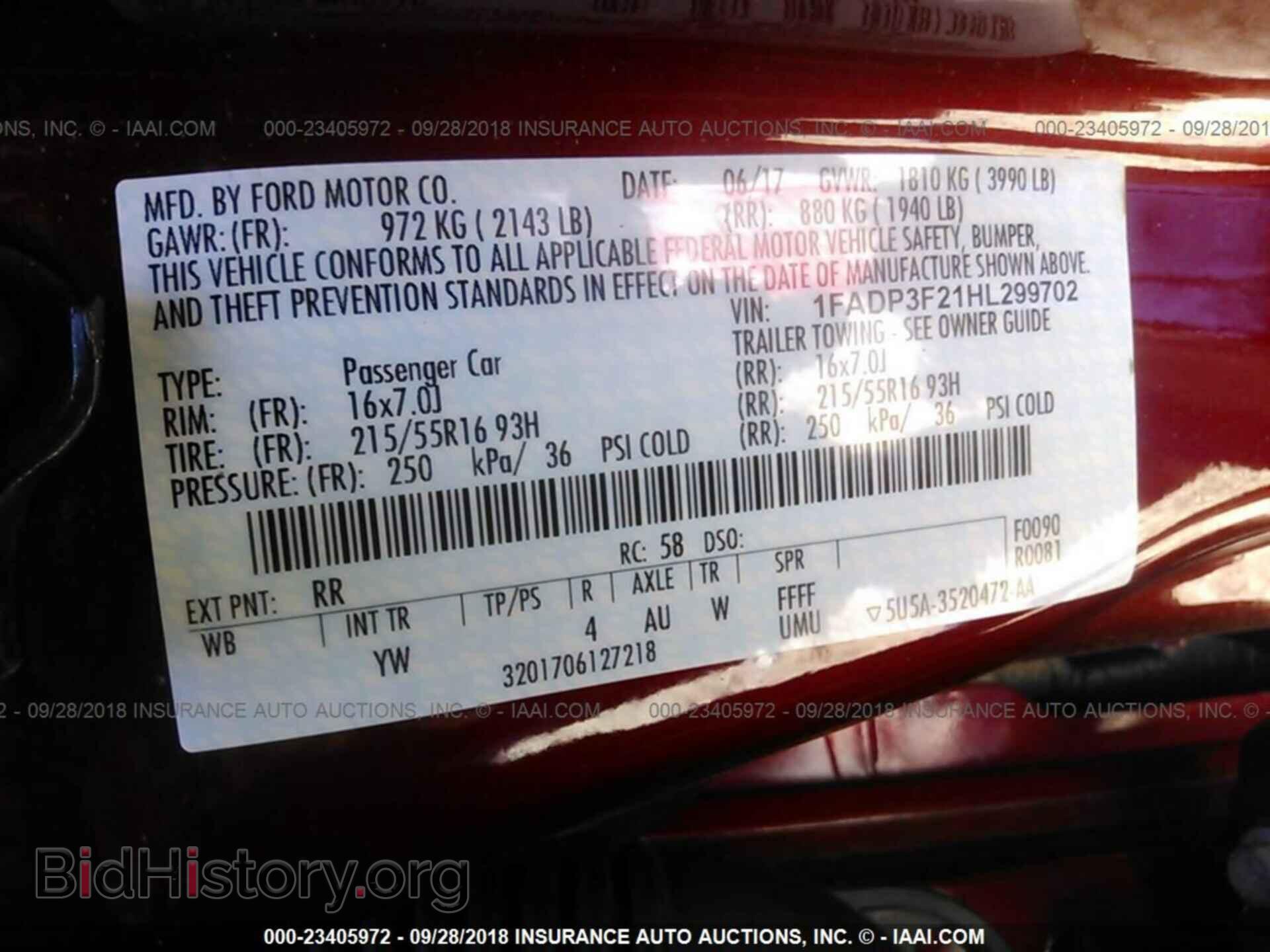 2017 Ford Focus - VIN: 1FADP3F21HL299702 - Photo 9