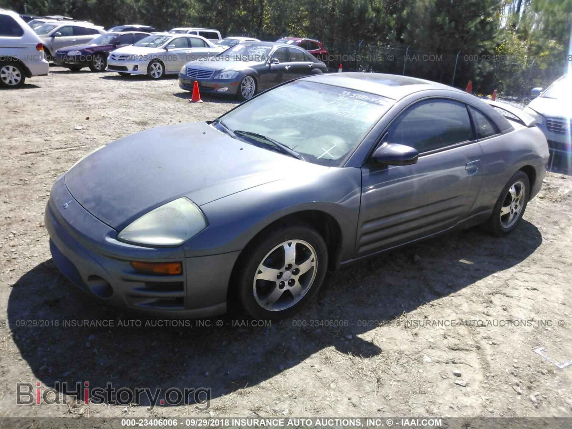 2004 MITSUBISHI ECLIPSE - VIN: 4A3AC44G94E060794 - Фото 2