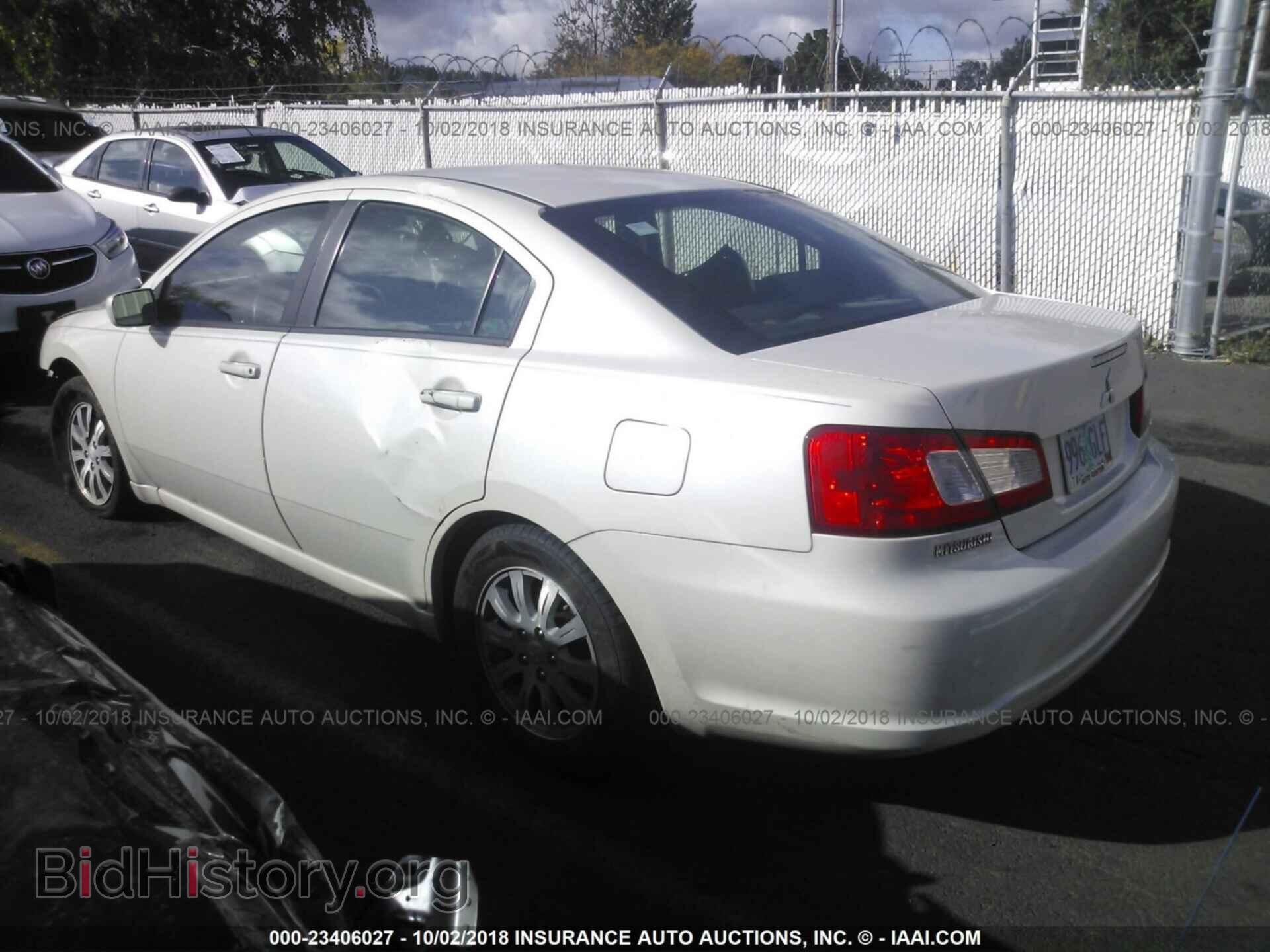 2009 MITSUBISHI GALANT - VIN: 4A3AB36F39E023751 - Фото 3