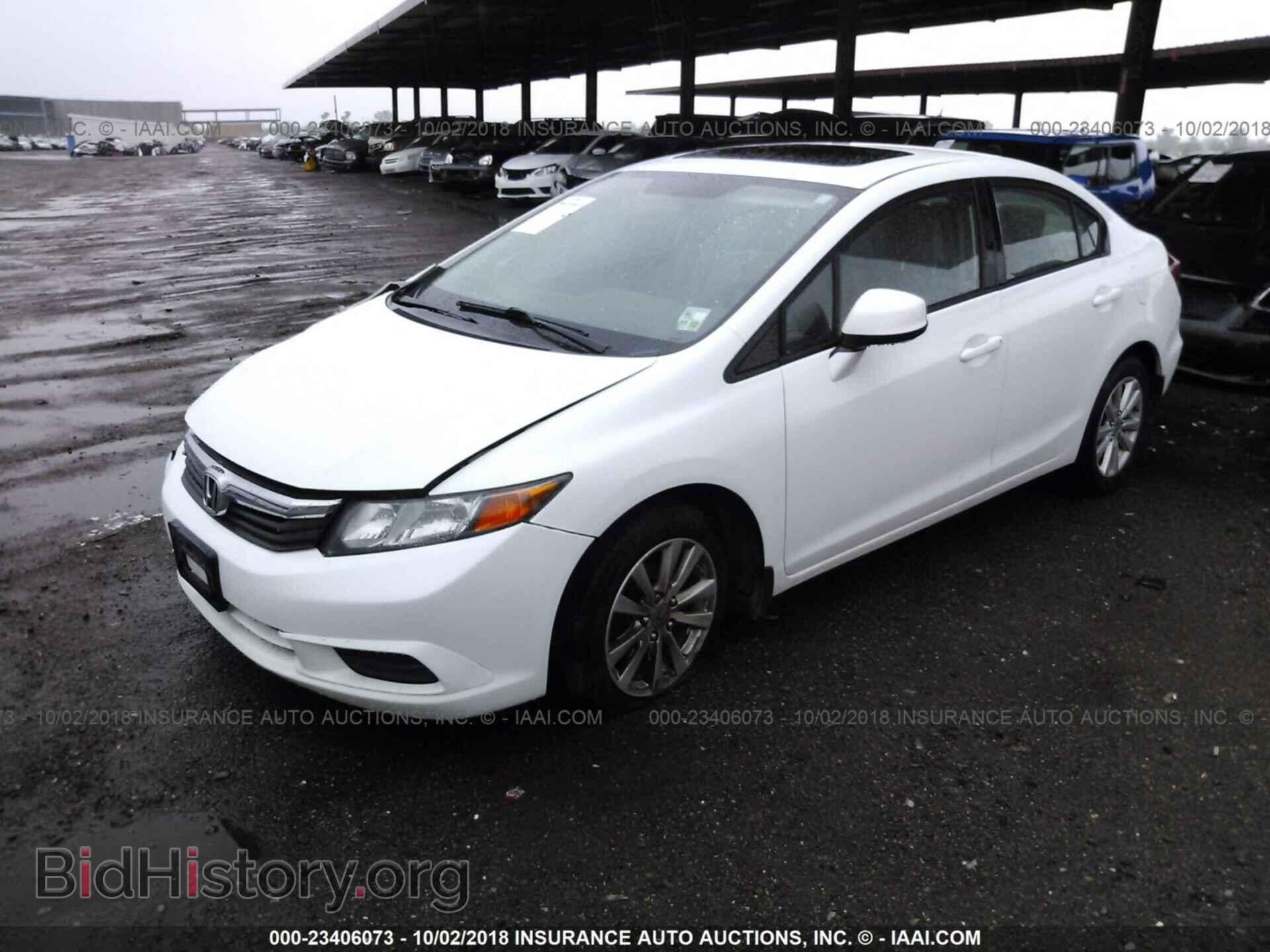 2012 Honda Civic - VIN: 2HGFB2F88CH307415 - Photo 2
