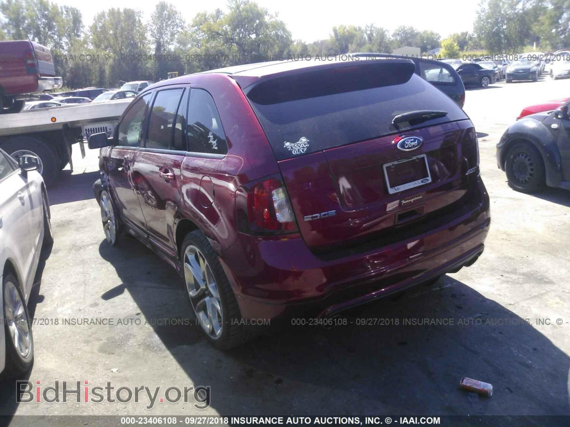 2014 Ford Edge - VIN: 2FMDK3AK3EBB75292 - Фото 3