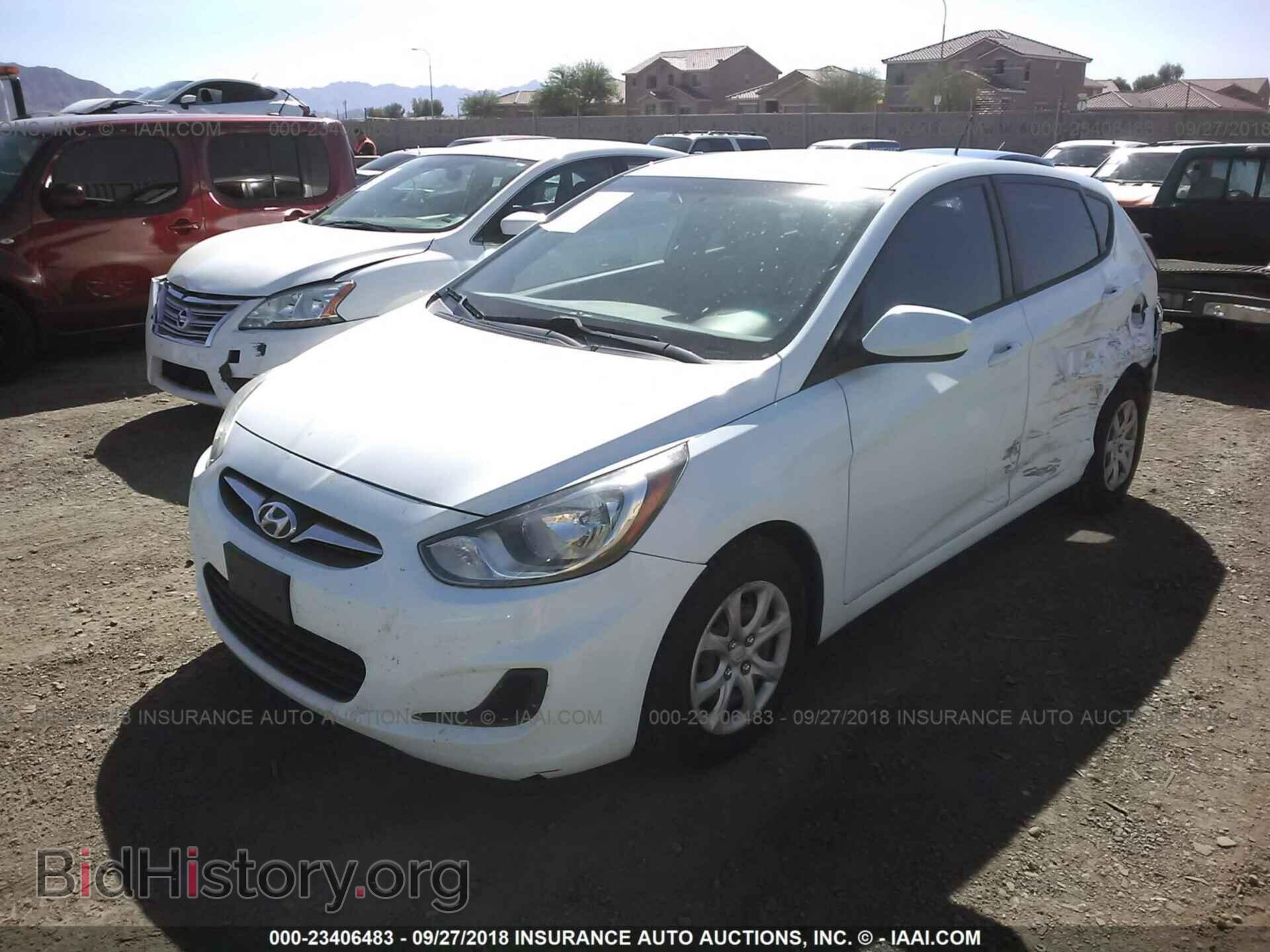 2012 HYUNDAI ACCENT - VIN: KMHCT5AEXCU014881 - Photo 2