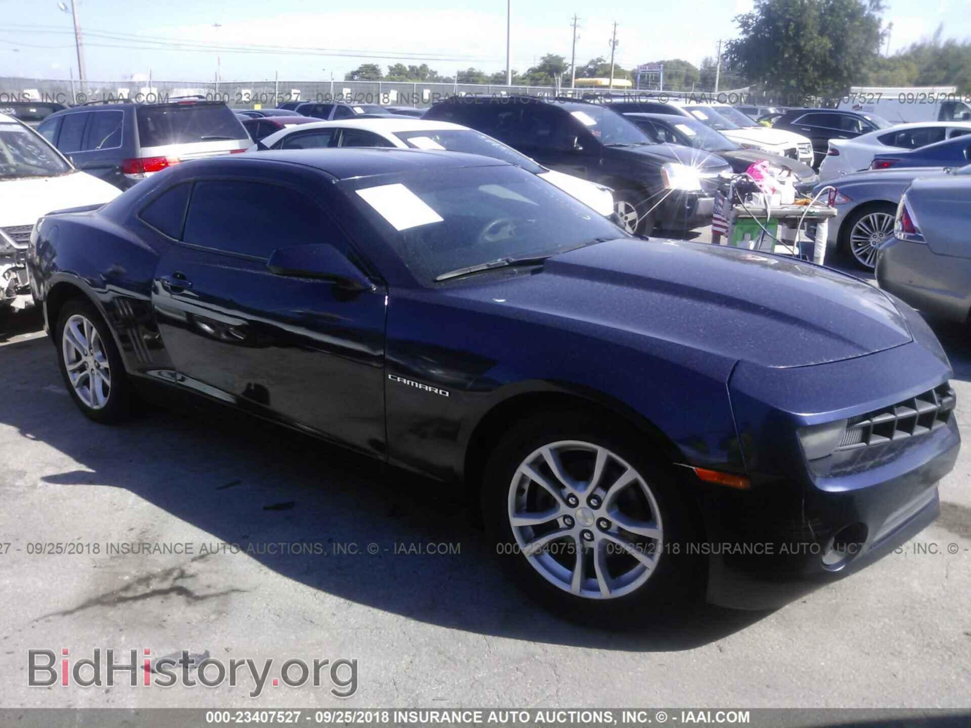 Фотография 2G1FA1E32C9178172 - Chevrolet Camaro 2012
