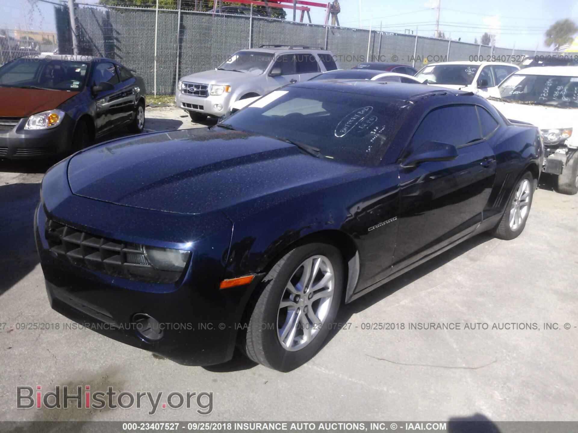 2012 Chevrolet Camaro - VIN: 2G1FA1E32C9178172 - Фото 2