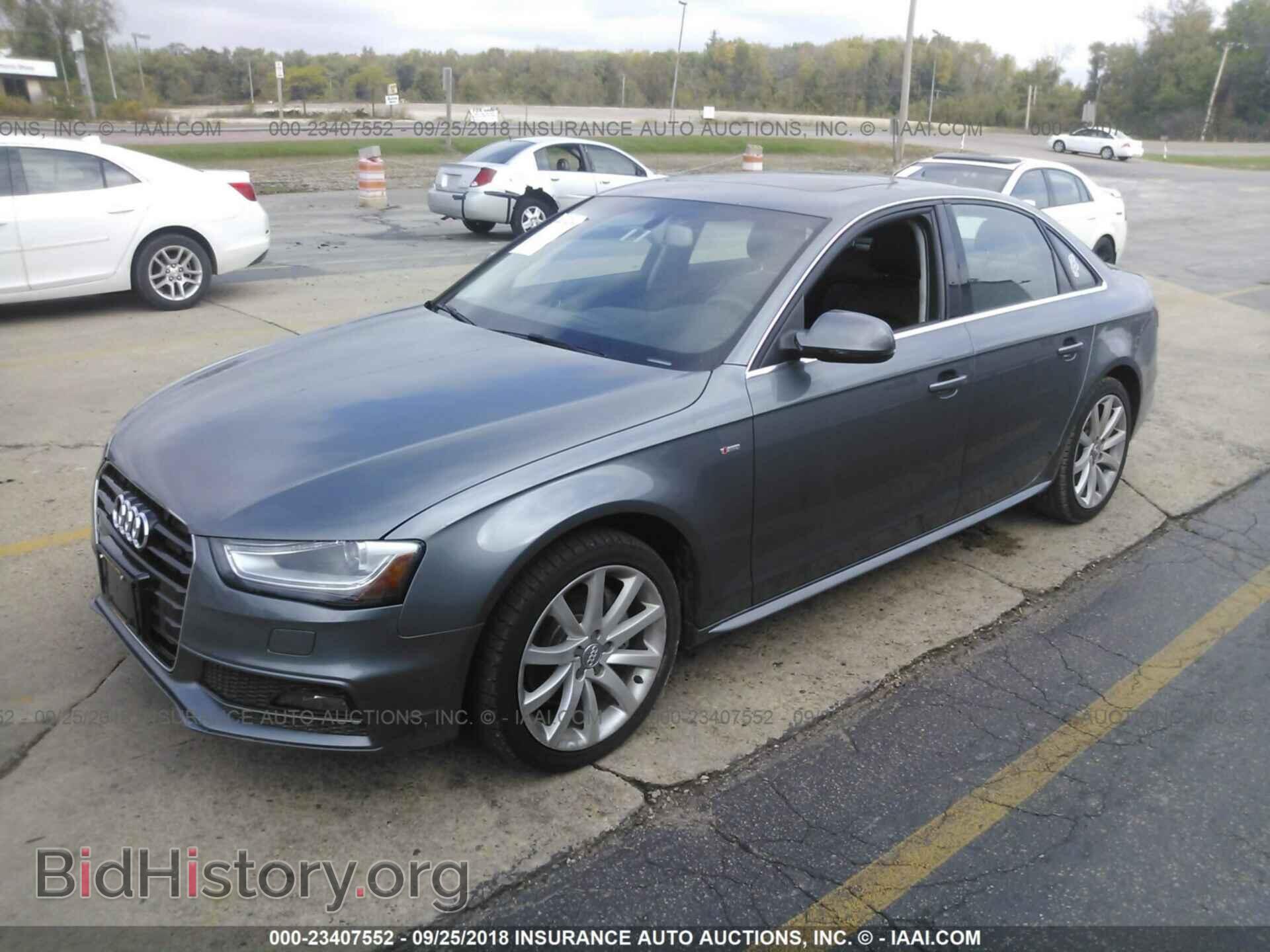 2014 Audi A4 - VIN: WAUBFAFL7EN006318 - Фото 2