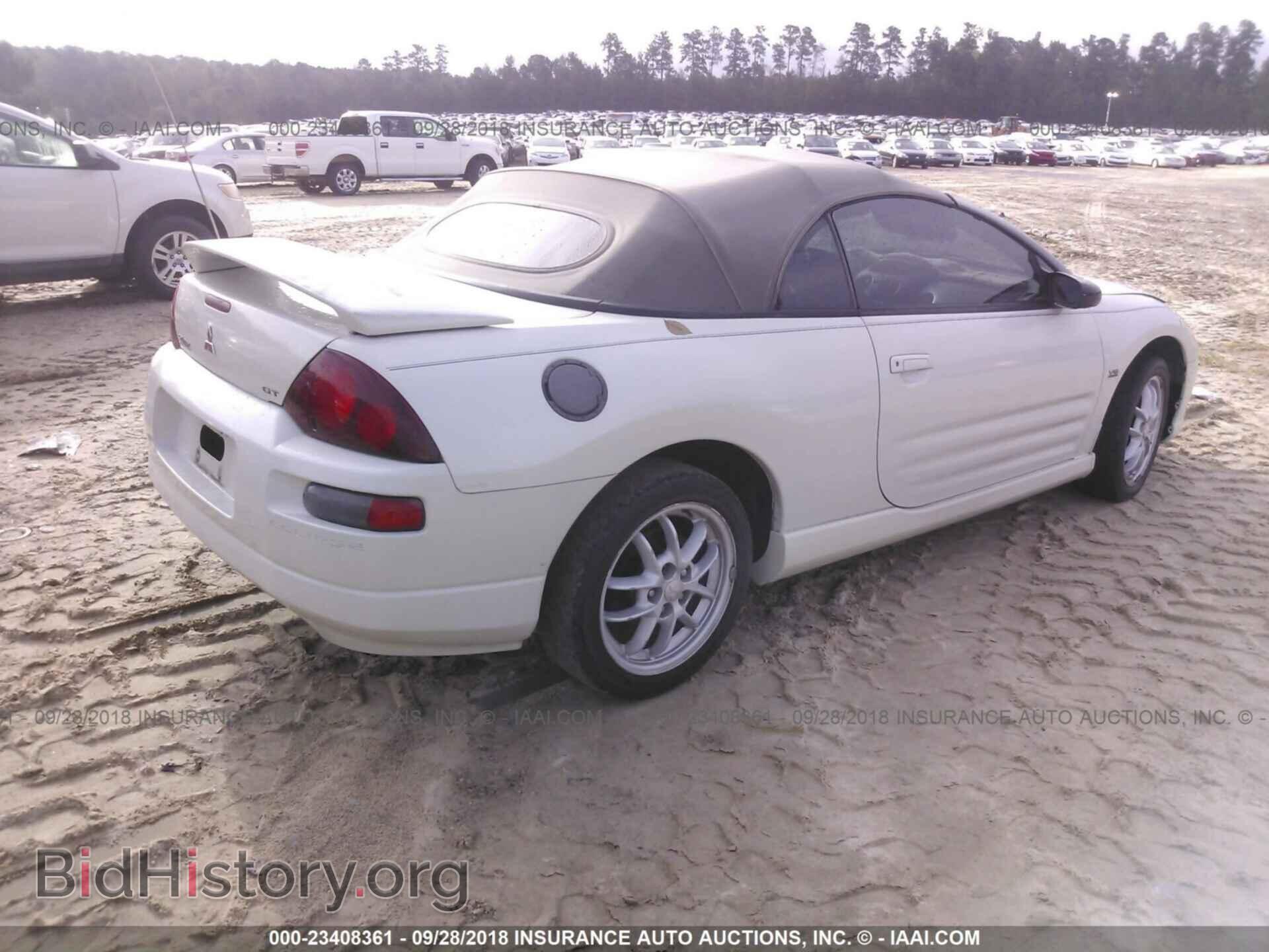 2001 MITSUBISHI ECLIPSE - VIN: 4A3AE85H21E168498 - Фото 4