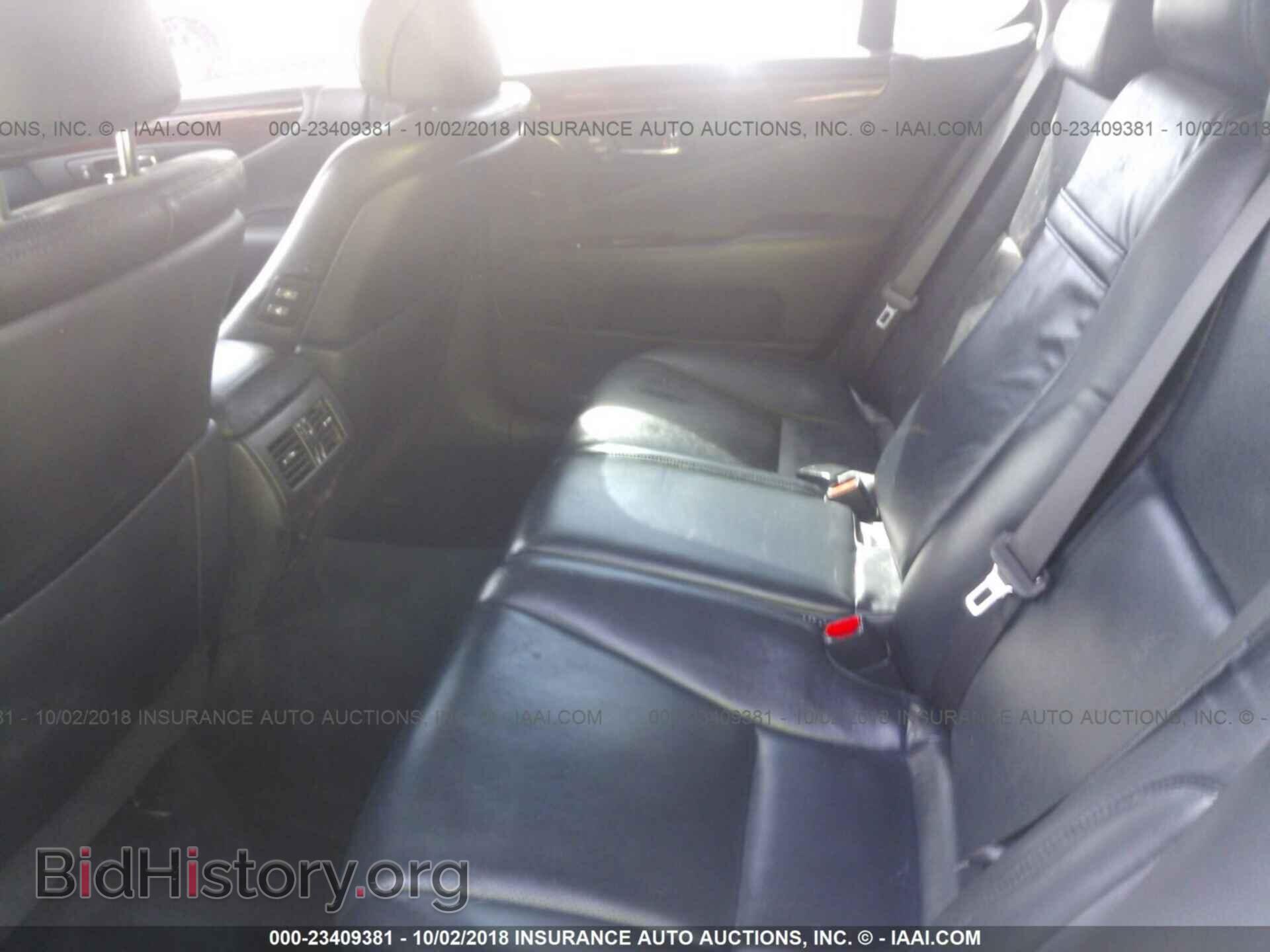 2007 LEXUS LS - VIN: JTHBL46F075035376 - Photo 8