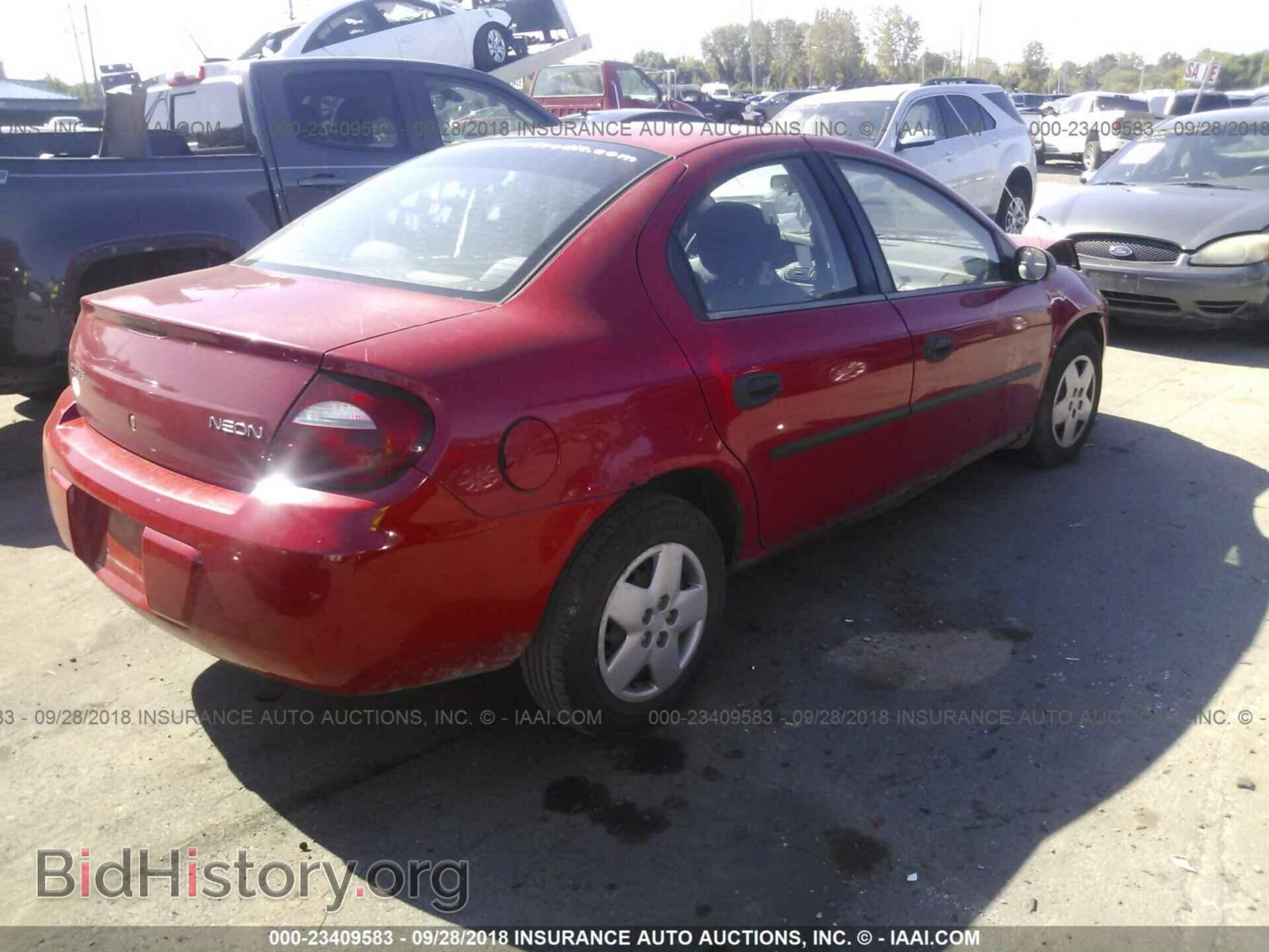 2005 DODGE NEON - VIN: 1B3ES26C15D220584 - Фото 4