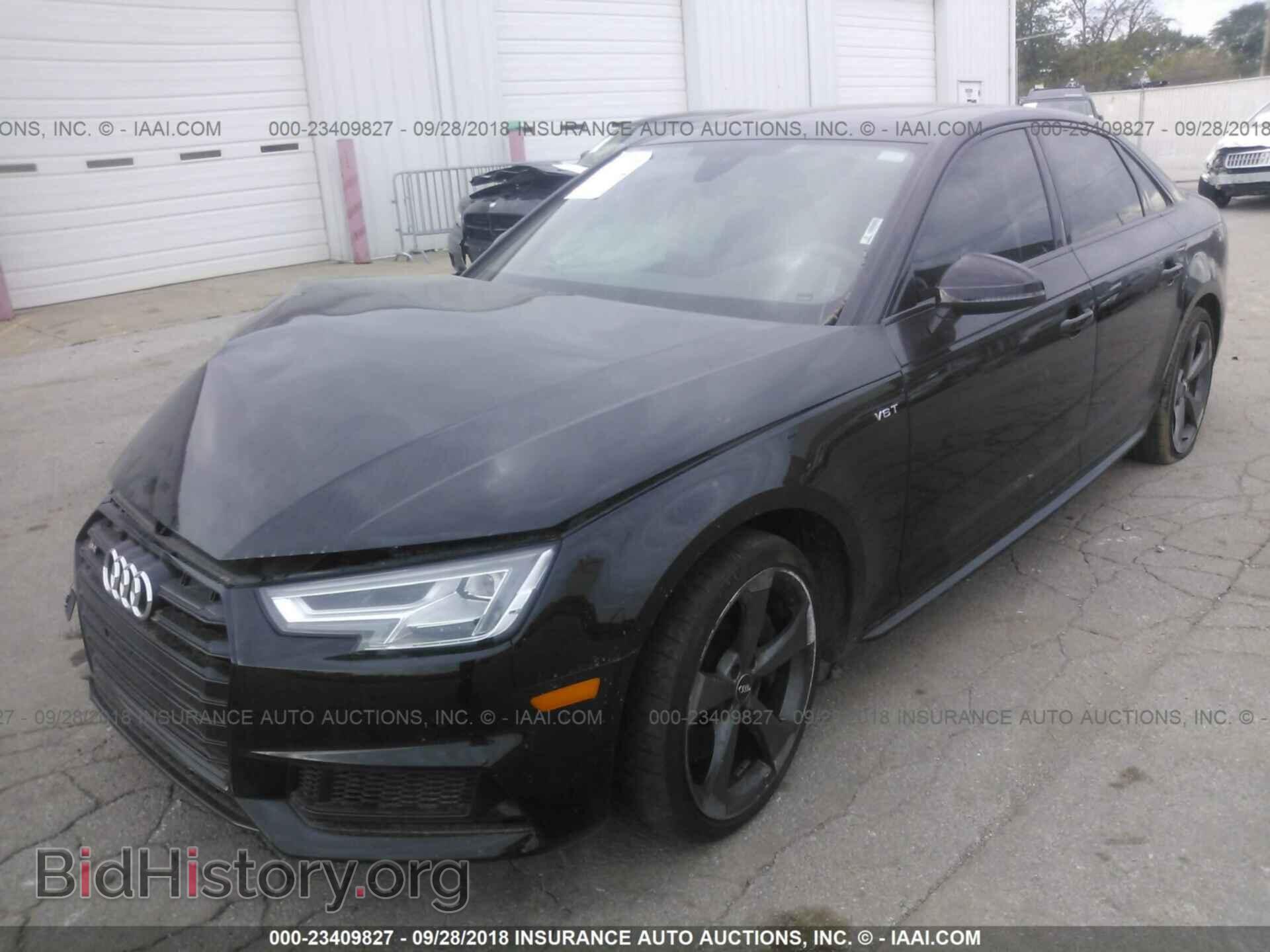 2018 AUDI S4 - VIN: WAUB4AF47JA017562 - Фото 2