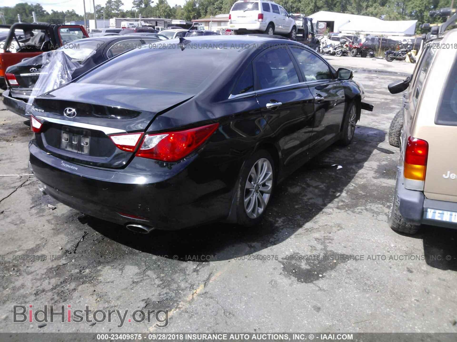 2012 HYUNDAI SONATA - VIN: 5NPEC4AC9CH496825 - Фото 4