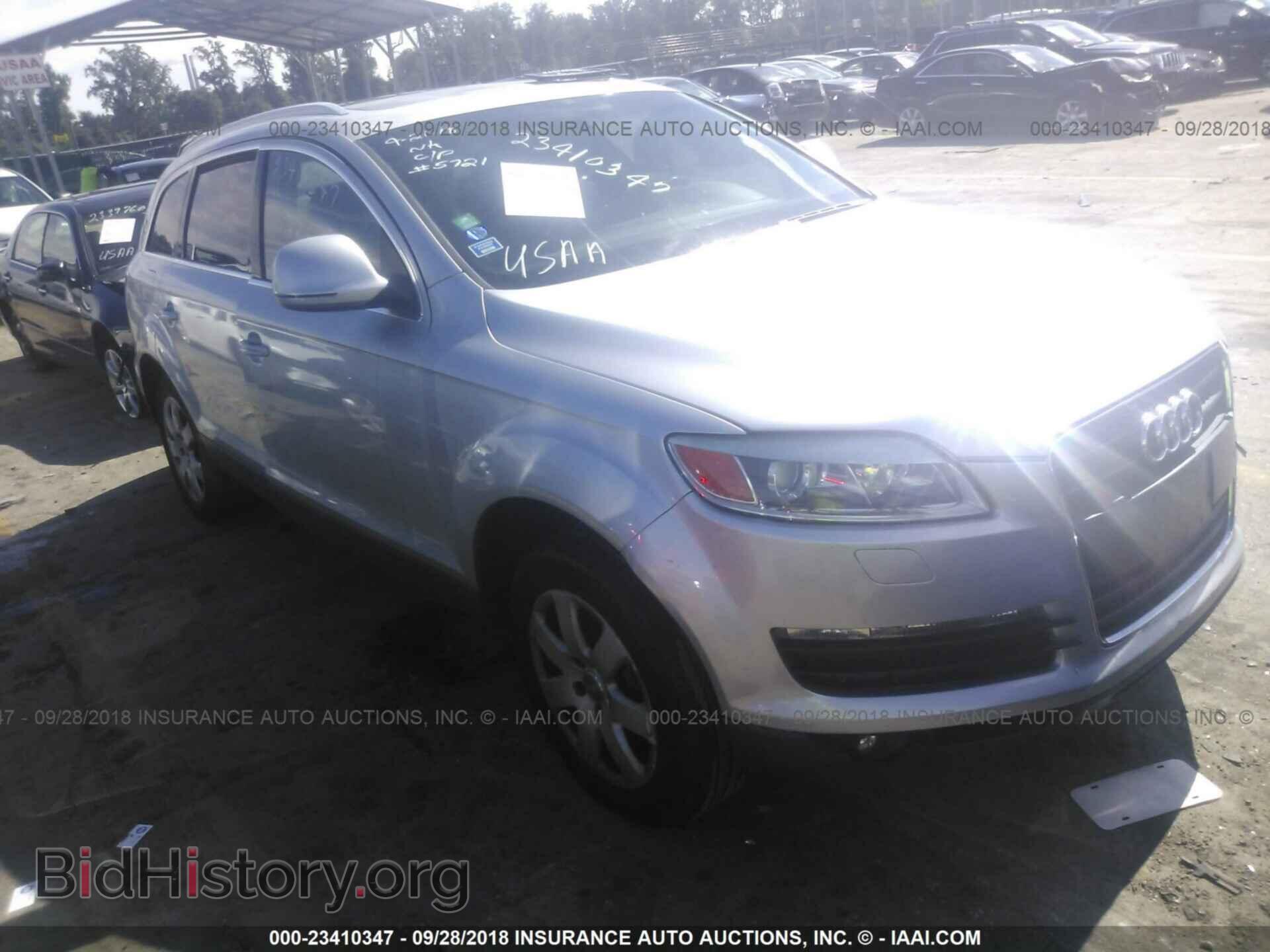 Photo WA1BY74LX7D078703 - AUDI Q7 2007