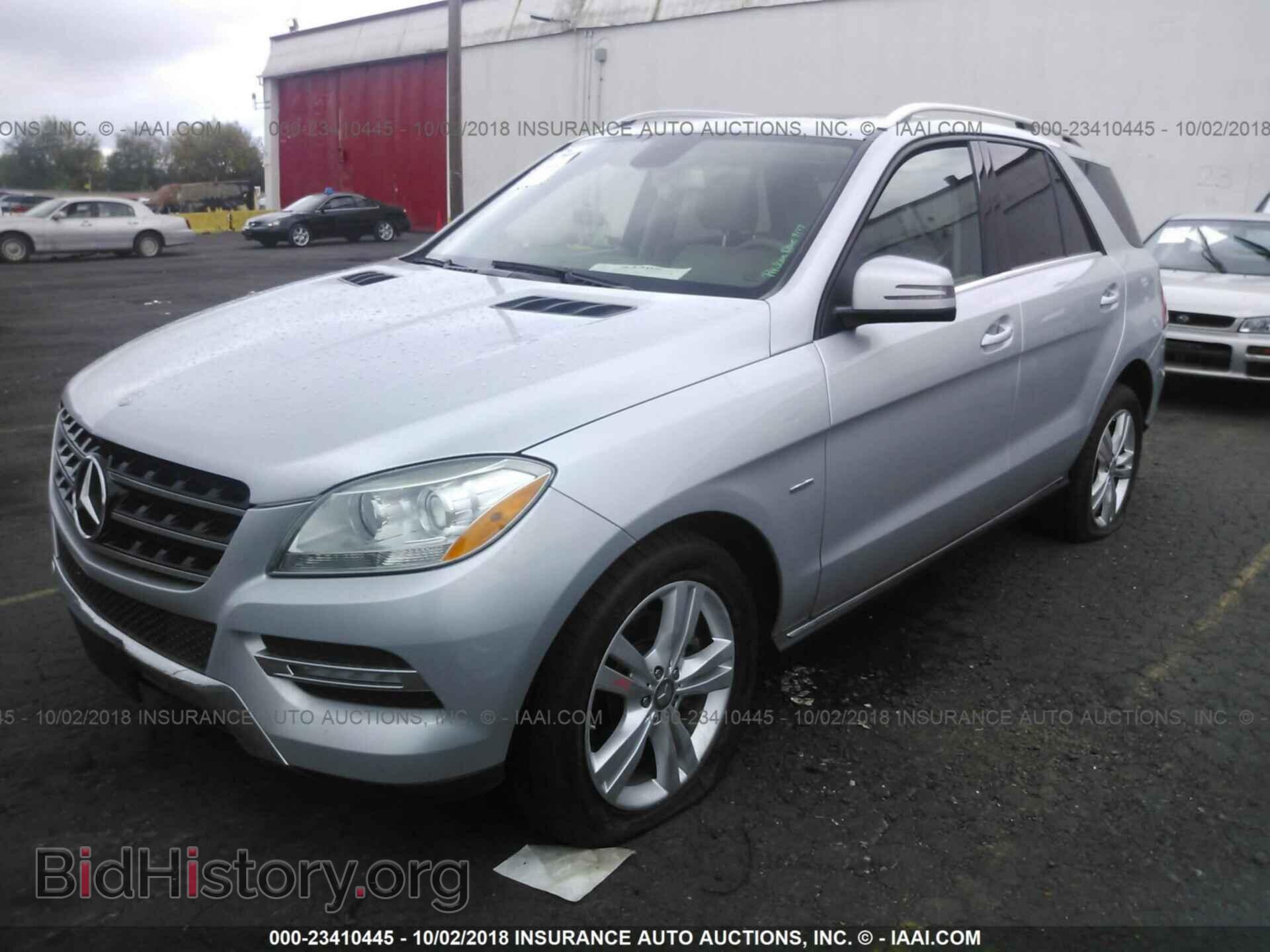 2012 MERCEDES-BENZ ML - VIN: 4JGDA5HBXCA027184 - Фото 2