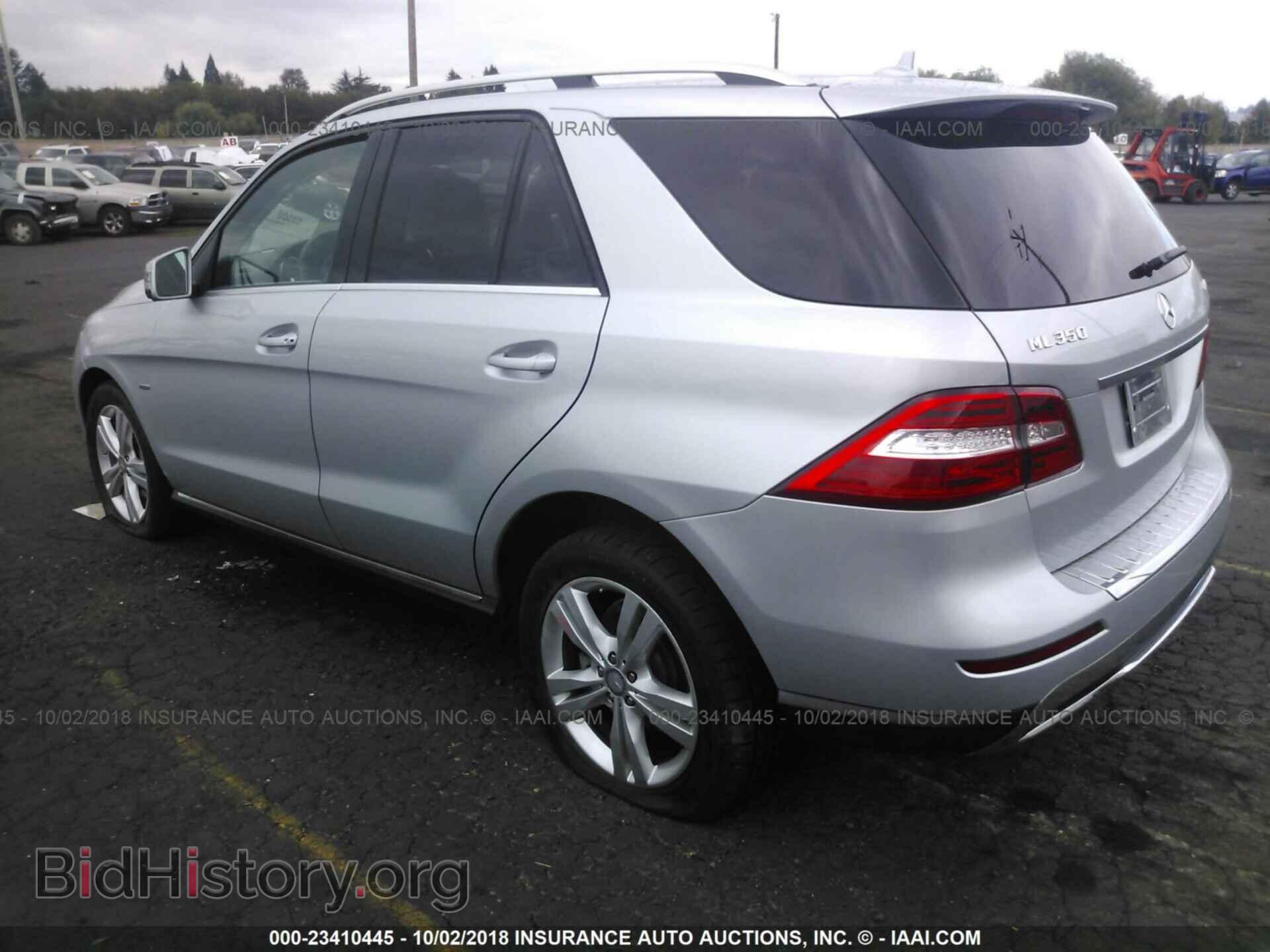 2012 MERCEDES-BENZ ML - VIN: 4JGDA5HBXCA027184 - Фото 3
