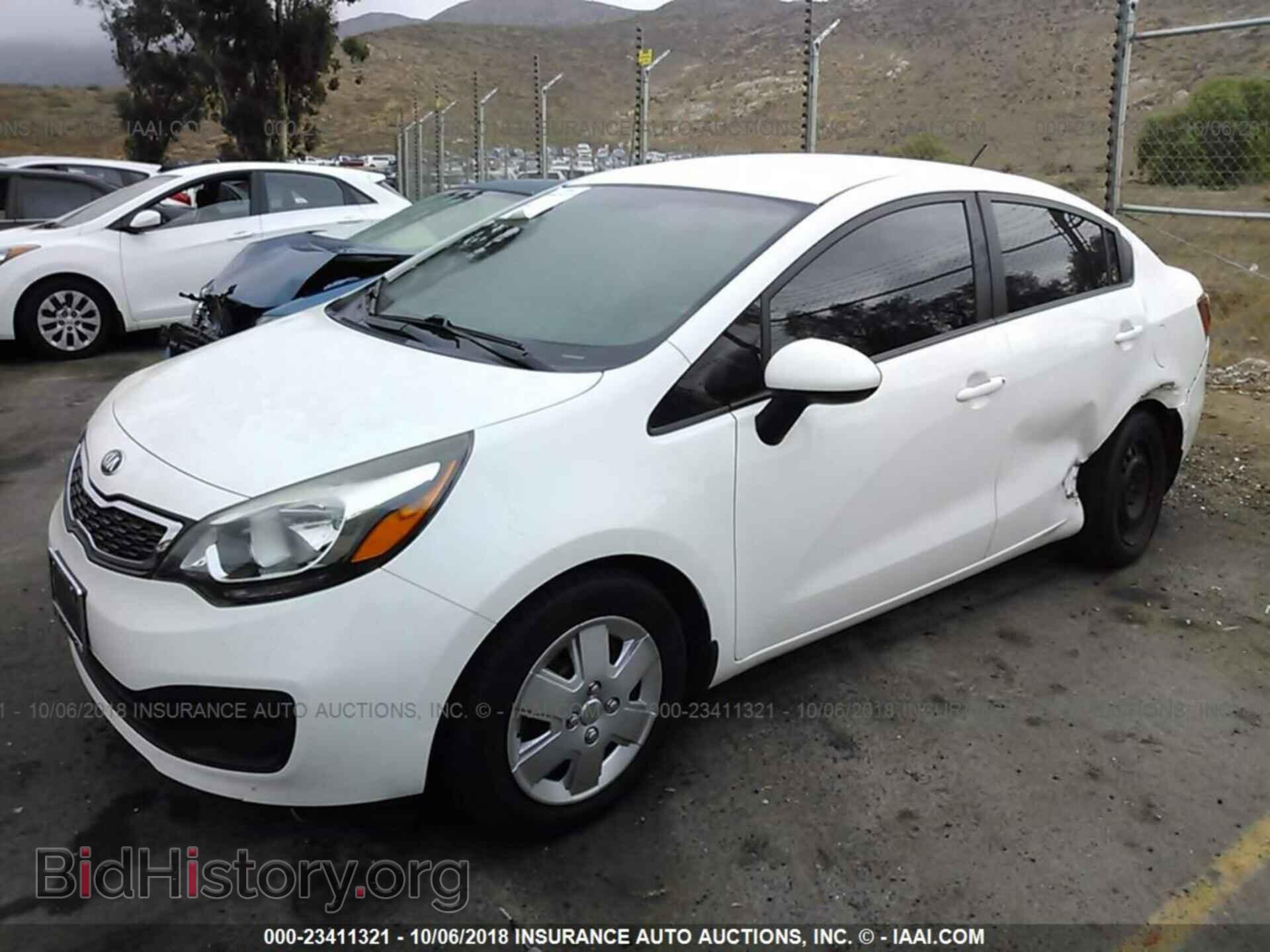 2013 KIA RIO - VIN: KNADN4A35D6209012 - Photo 2