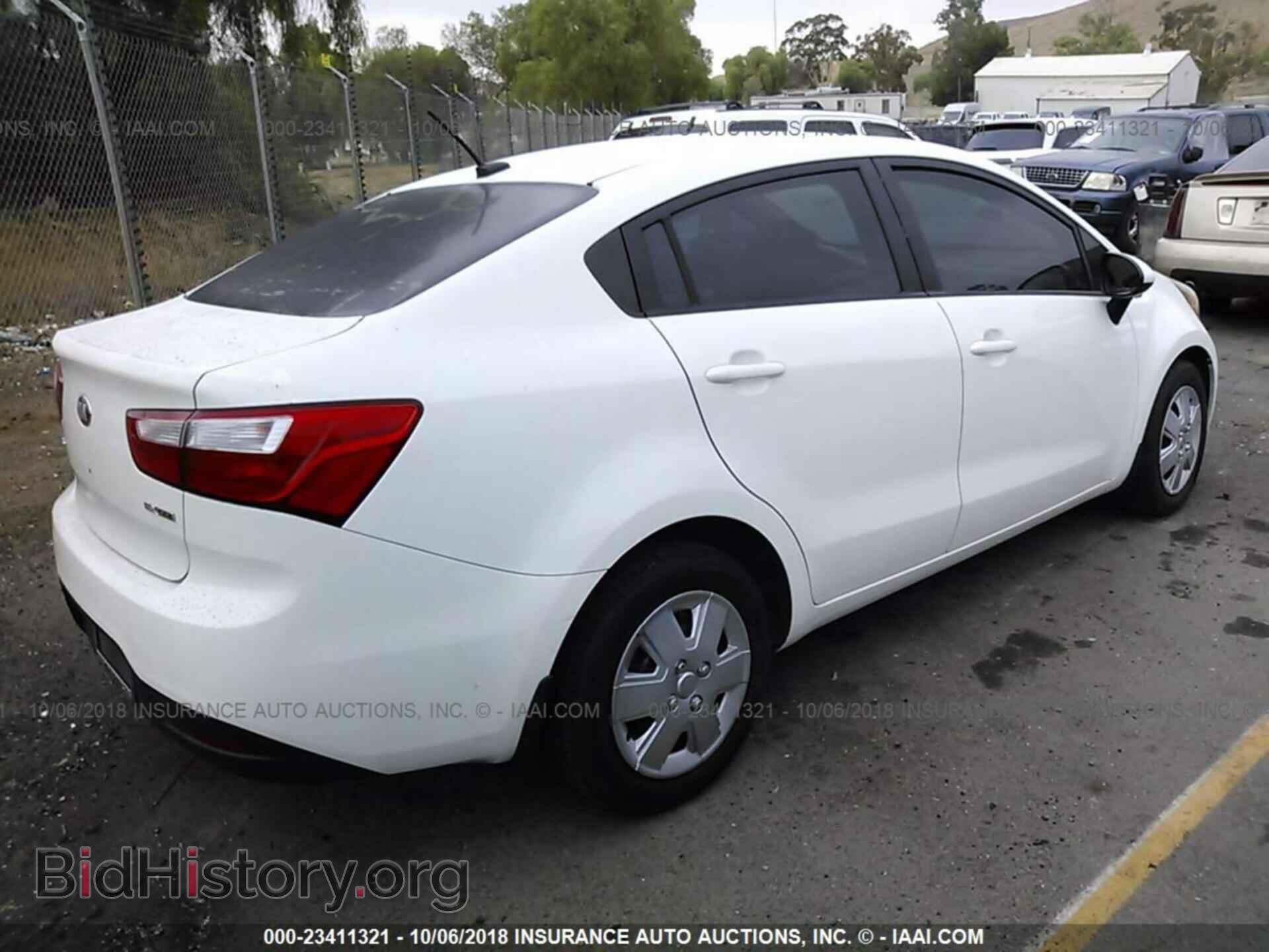 2013 KIA RIO - VIN: KNADN4A35D6209012 - Photo 4